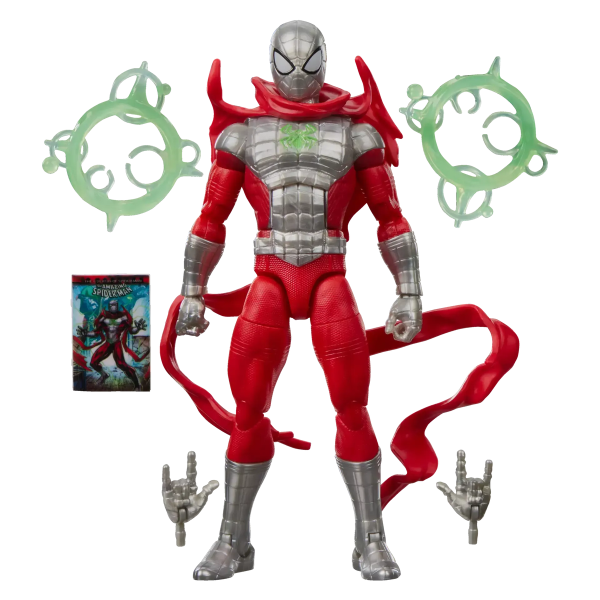 Marvel Legends: Spider-Man Doom Suit (Mini Comics)-Actionfiguren-Hasbro-Mighty Underground