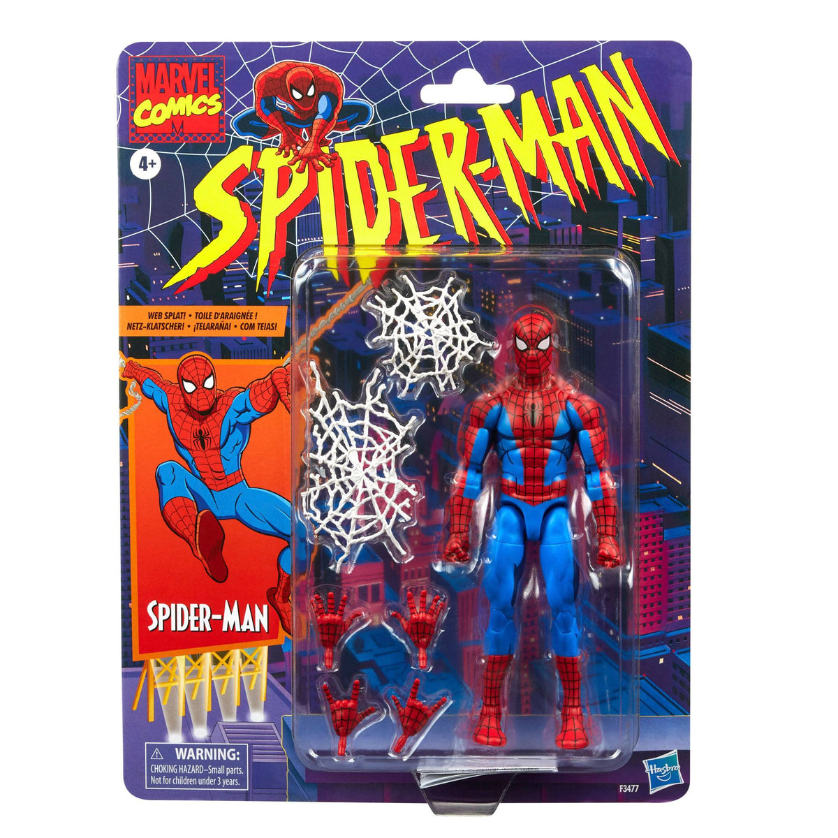 Marvel Legends: Spider-Man (Retro)-Actionfiguren-Hasbro-Mighty Underground