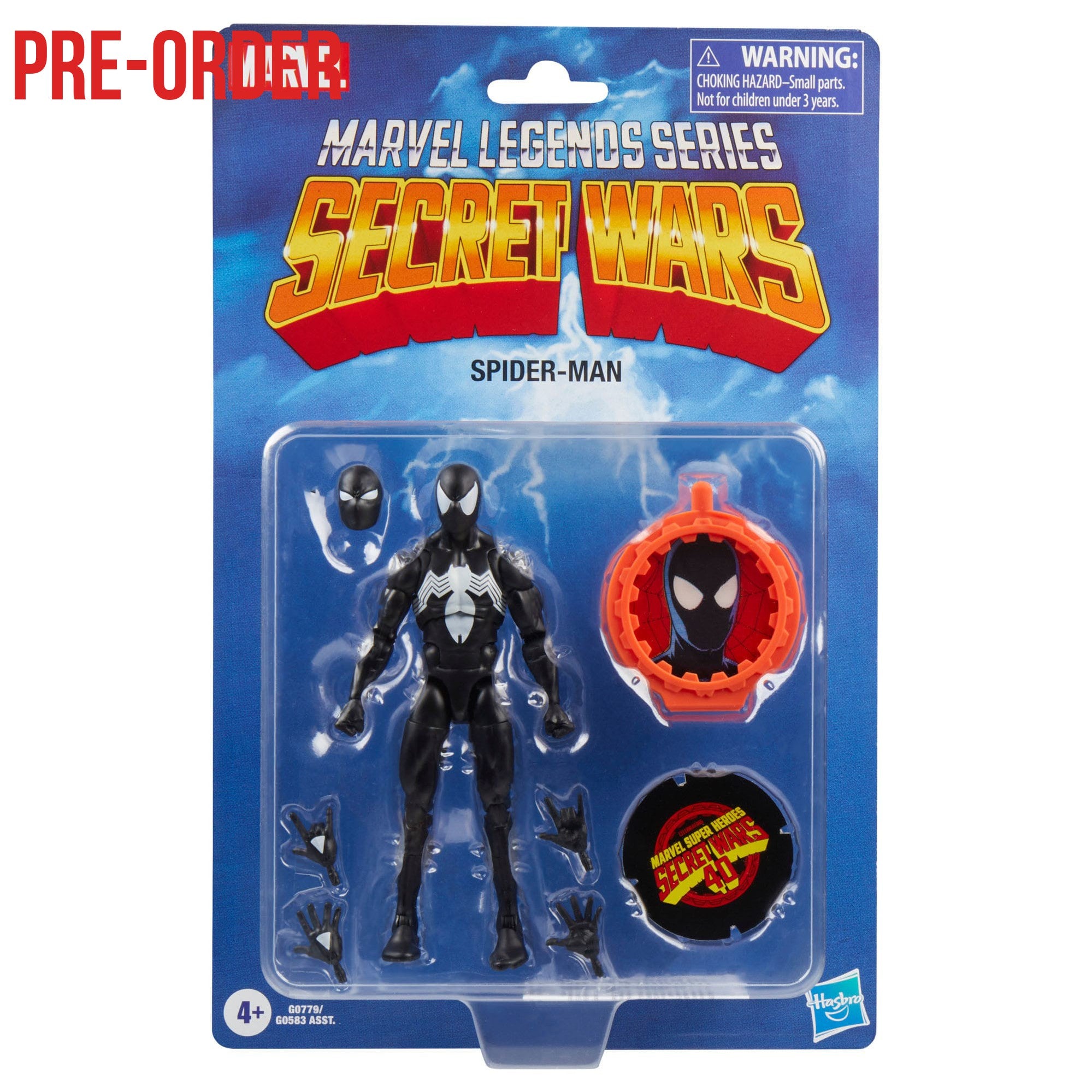 Marvel Legends: Spider-Man (Secret Wars, Retro)-Actionfiguren-Hasbro-Mighty Underground