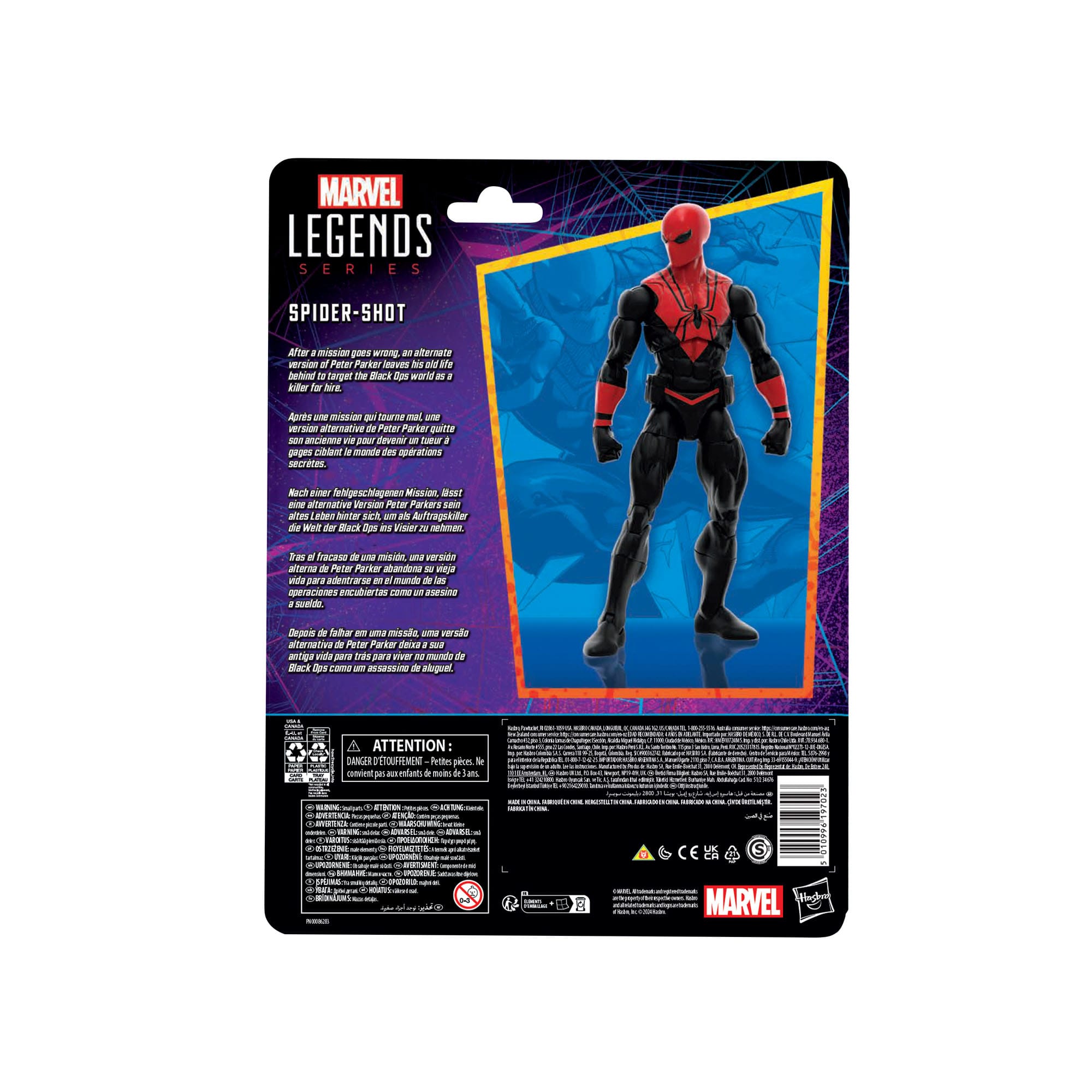 Marvel Legends: Spider-Shot (Spider-Man)-Actionfiguren-Hasbro-Mighty Underground