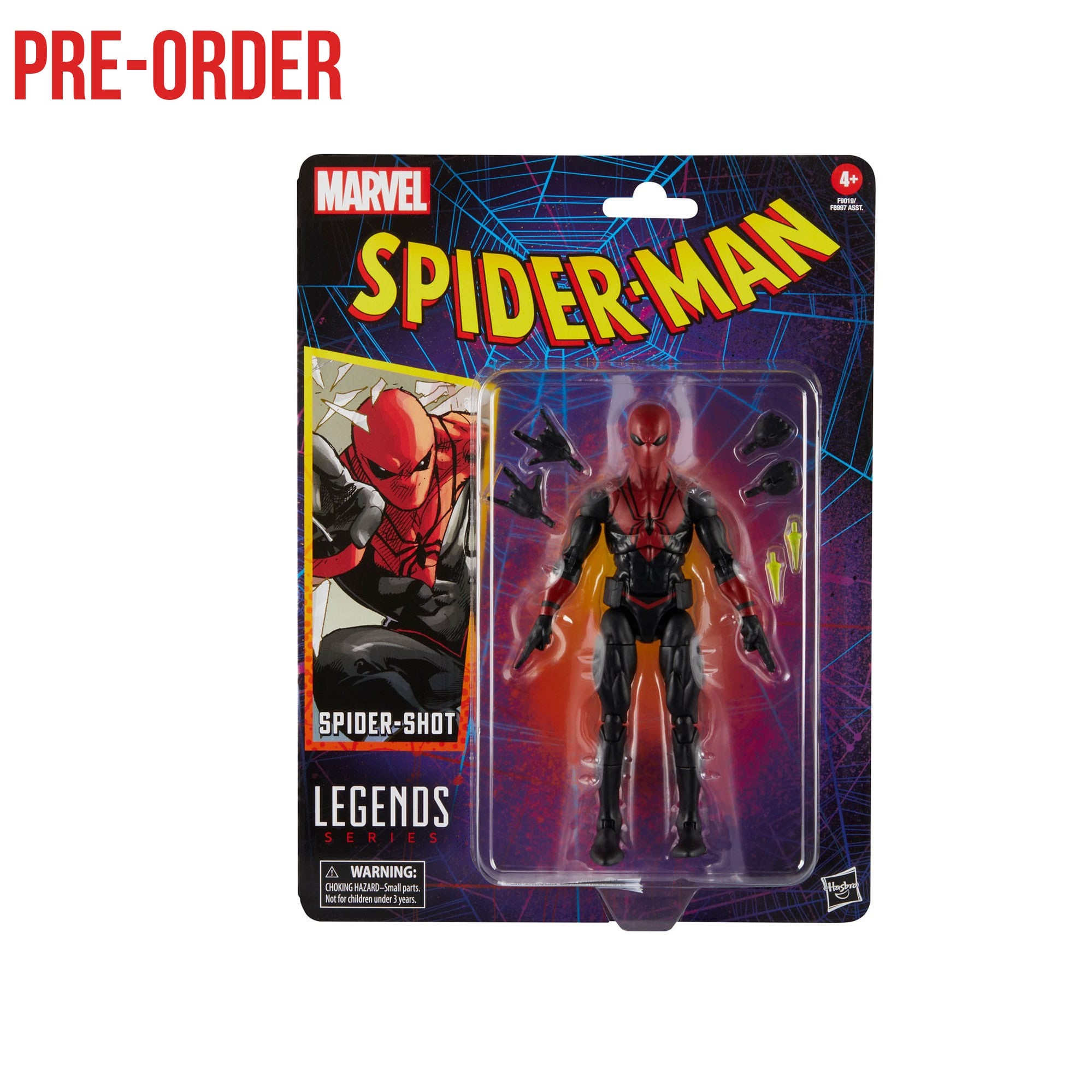 Marvel Legends: Spider-Shot (Spider-Man)-Actionfiguren-Hasbro-Mighty Underground