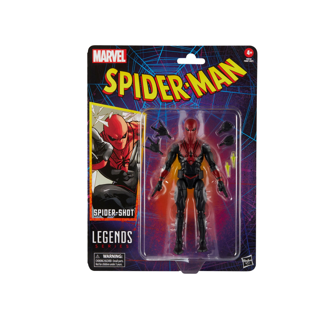 Marvel Legends: Spider-Shot (Spider-Man)-Actionfiguren-Hasbro-Mighty Underground