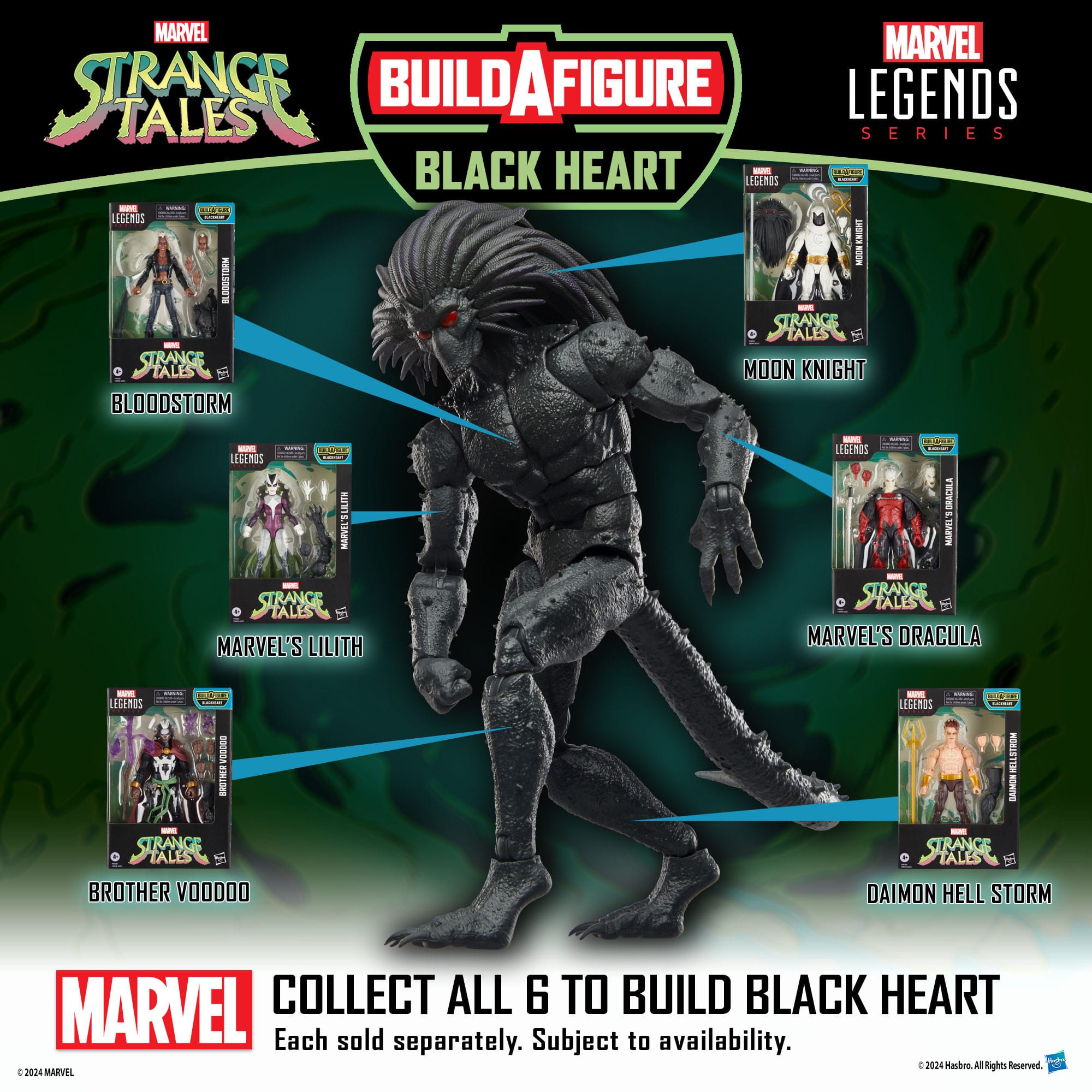 Marvel Legends: Strange Tales - Blackheart BAF Wave-Actionfiguren-Hasbro-Mighty Underground