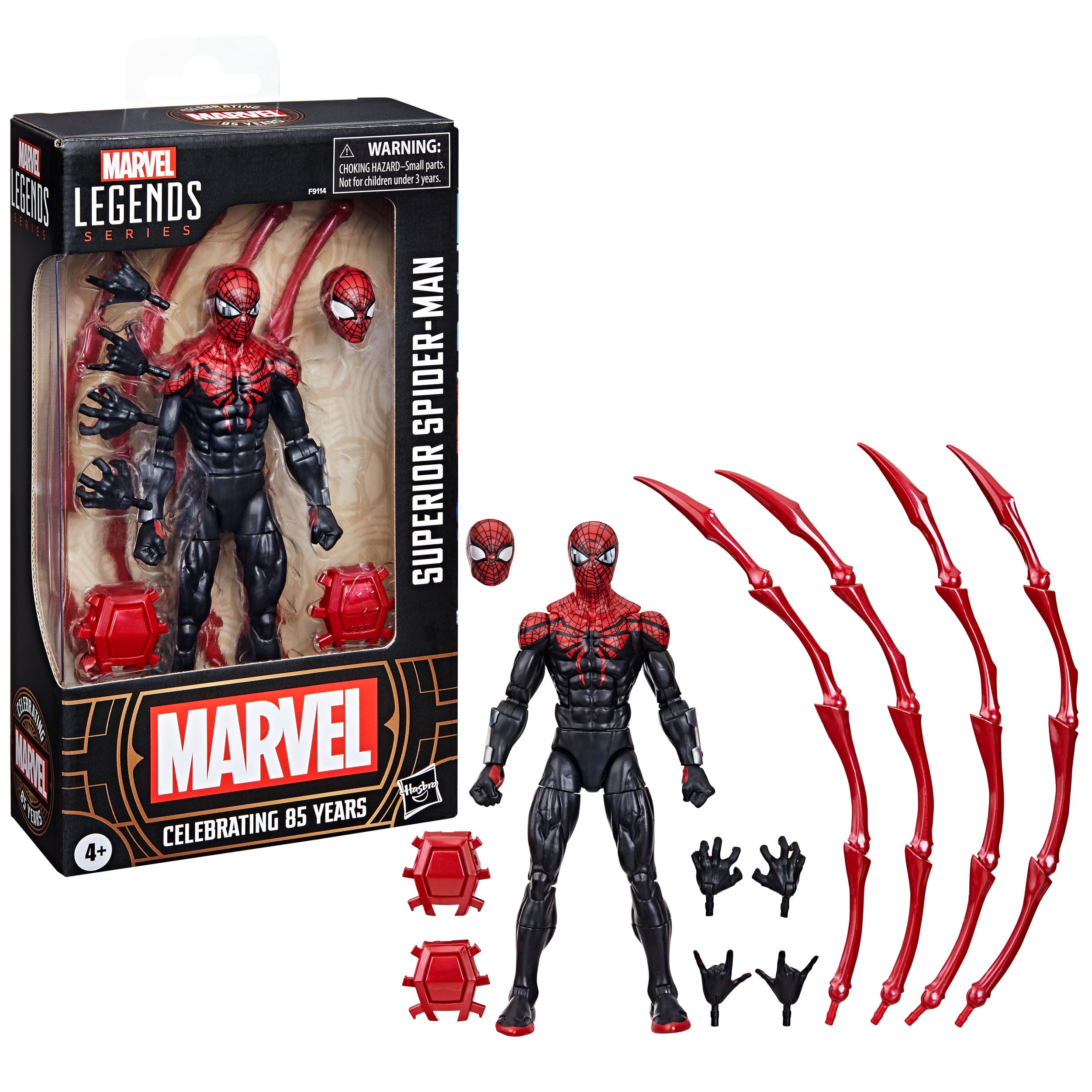 Marvel Legends: Superior Spider-Man (85th Anniversary)-Actionfiguren-Hasbro-Mighty Underground