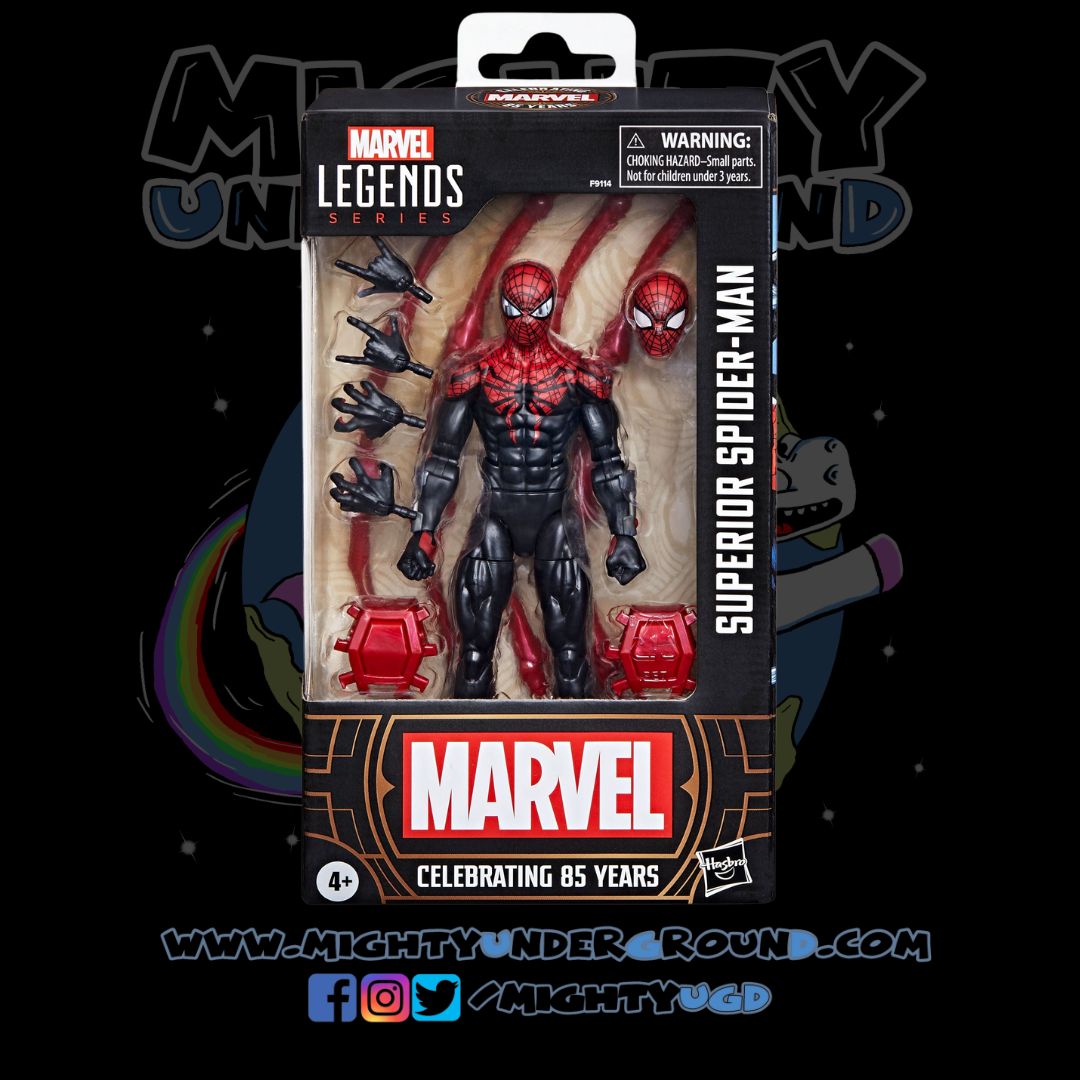 Marvel Legends: Superior Spider-Man (85th Anniversary)-Actionfiguren-Hasbro-Mighty Underground