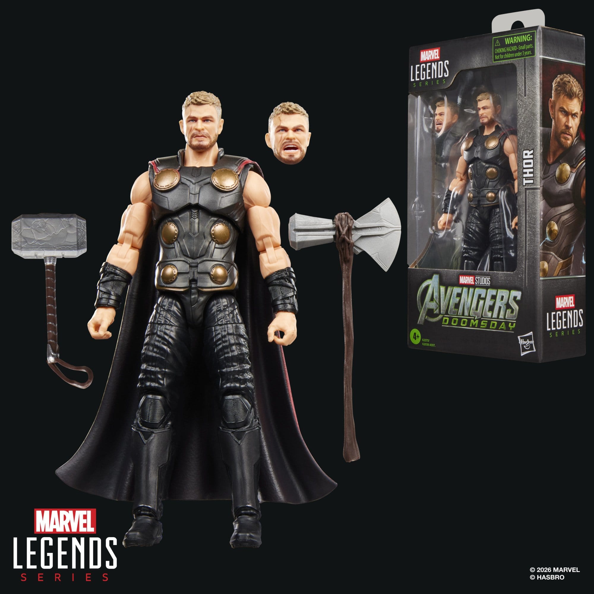 Marvel Legends: Thor (Avengers: Doomsday)-Actionfiguren-Hasbro-Mighty Underground