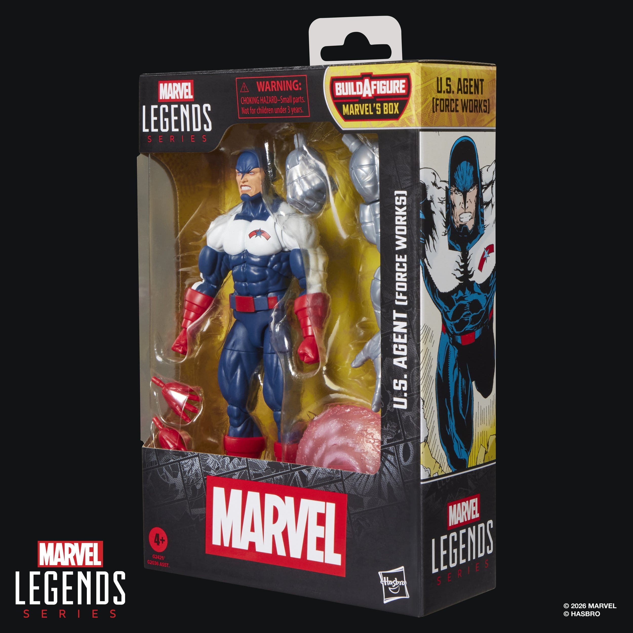 Marvel Legends: U.S. Agent (Force Works) (BAF: Marvel's Box)-Actionfiguren-Hasbro-Mighty Underground