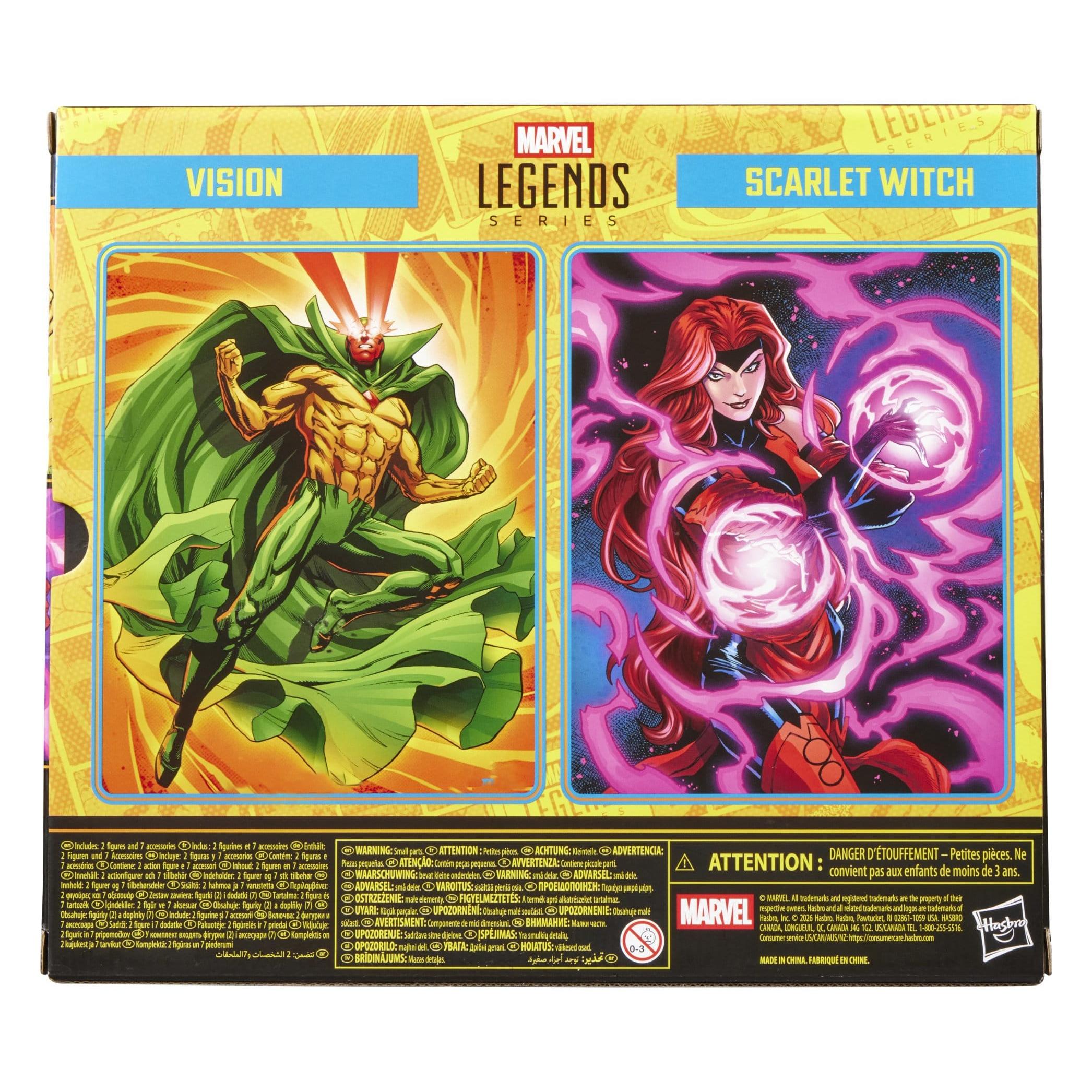 Marvel Legends: Vision & Scarlet Witch - 2-Pack-Actionfiguren-Hasbro-Mighty Underground