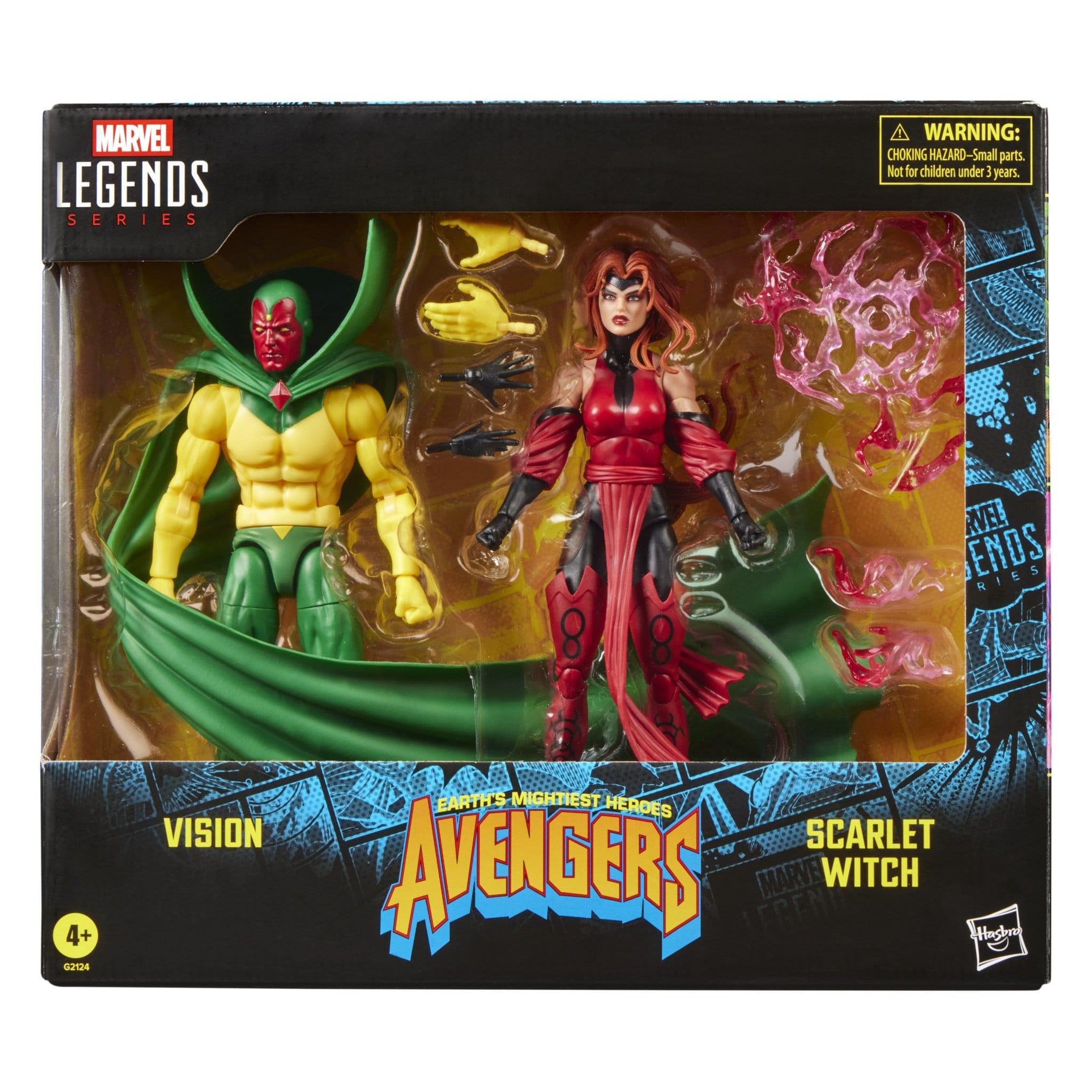 Marvel Legends: Vision & Scarlet Witch - 2-Pack-Actionfiguren-Hasbro-Mighty Underground