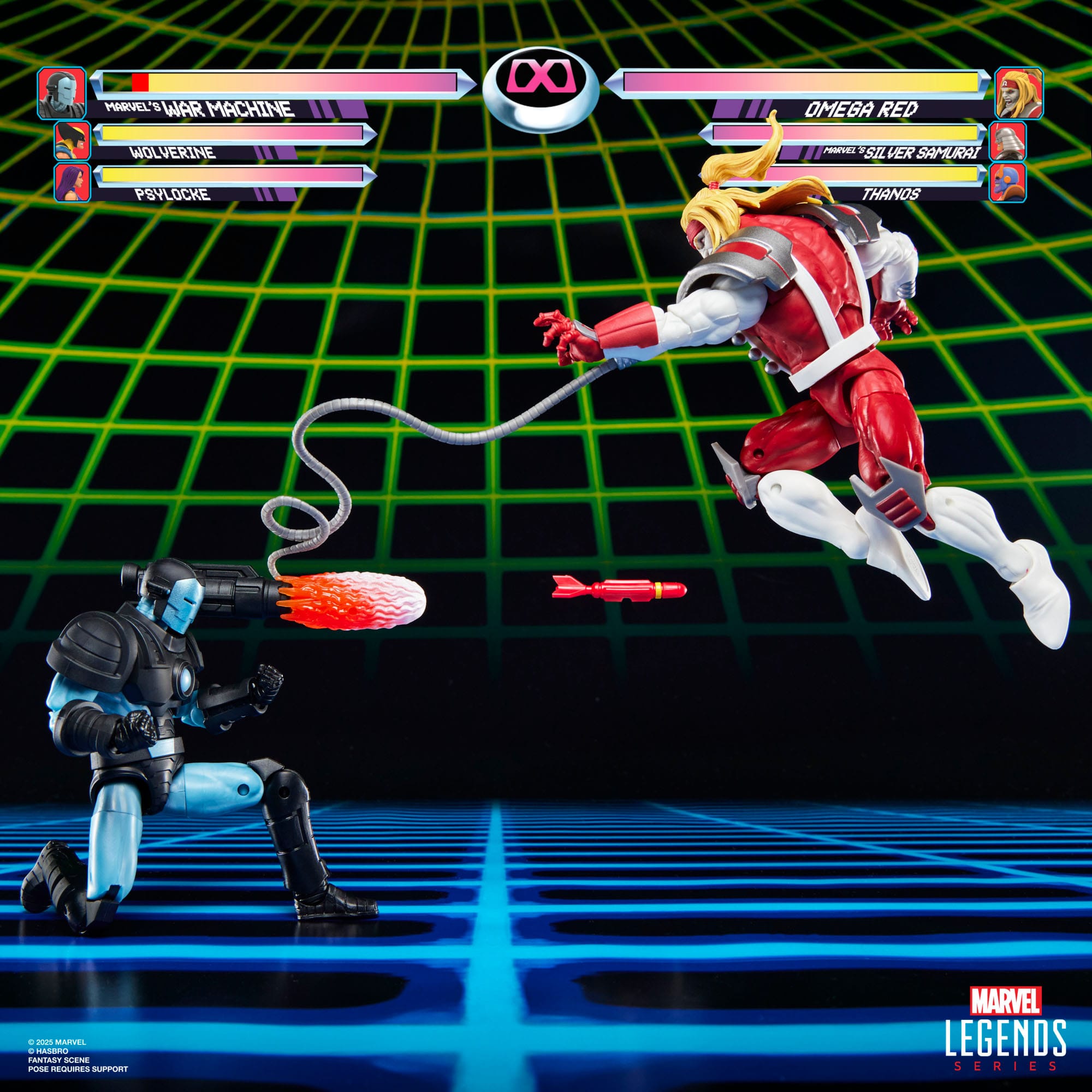 Marvel Legends: War Machine vs. Omega Red (Gamerverse)-Actionfiguren-Hasbro-Mighty Underground