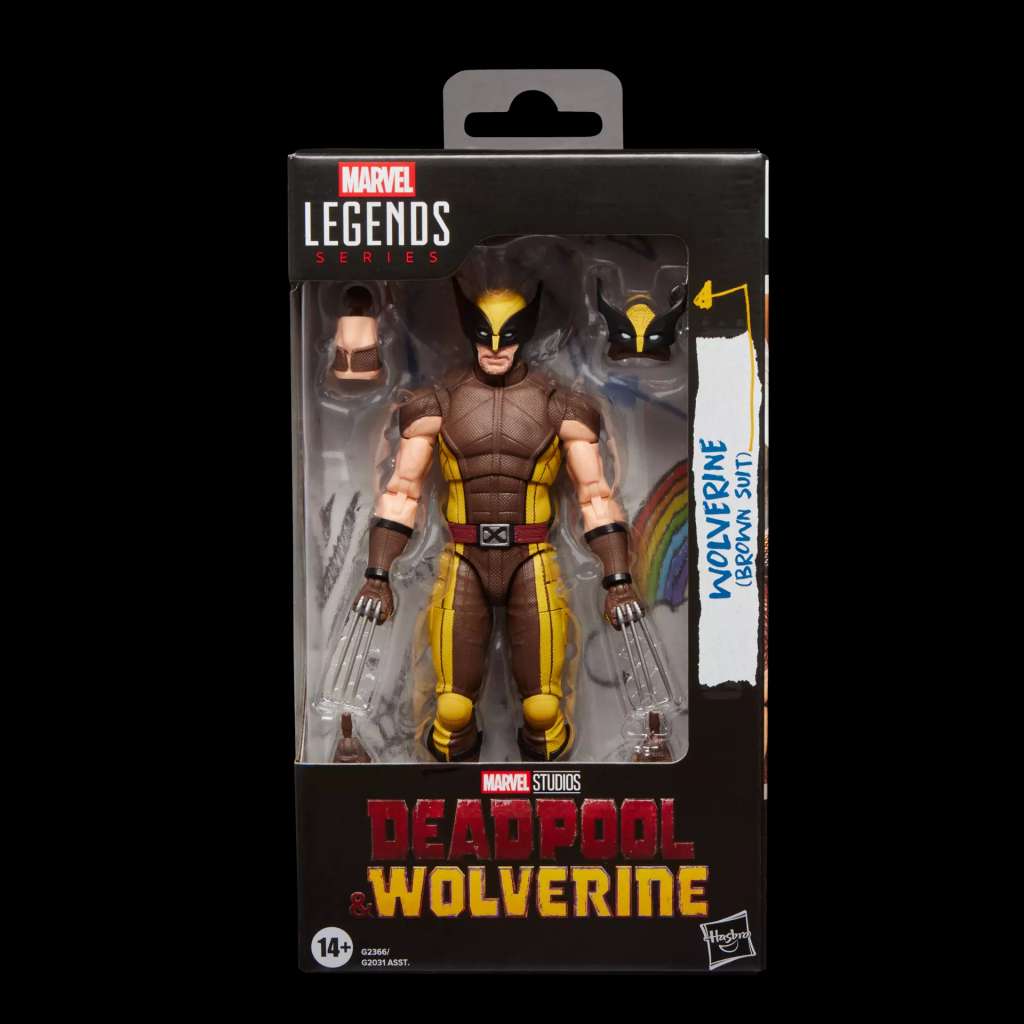 Marvel Legends: Wolverine (Brown Suit) (Deadpool & Wolverine)-Actionfiguren-Hasbro-Mighty Underground