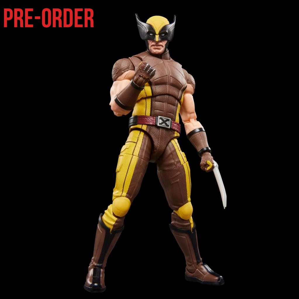 Marvel Legends: Wolverine (Brown Suit) (Deadpool & Wolverine)-Actionfiguren-Hasbro-Mighty Underground