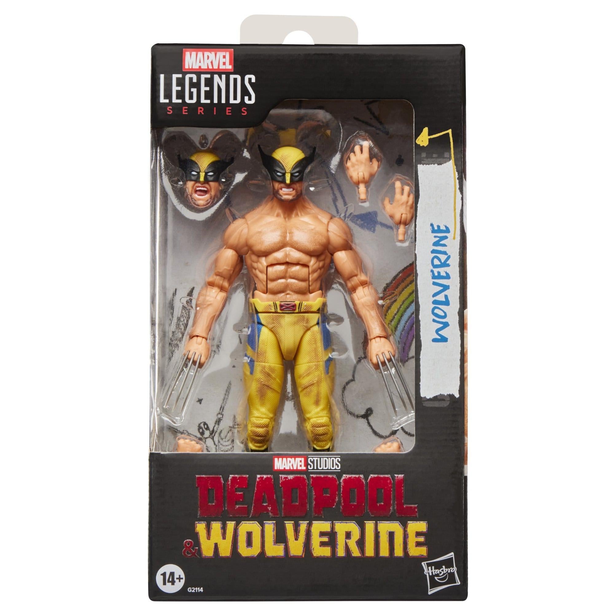 Marvel Legends: Wolverine (Deadpool & Wolverine) (Shirtless)-Actionfiguren-Hasbro-Mighty Underground