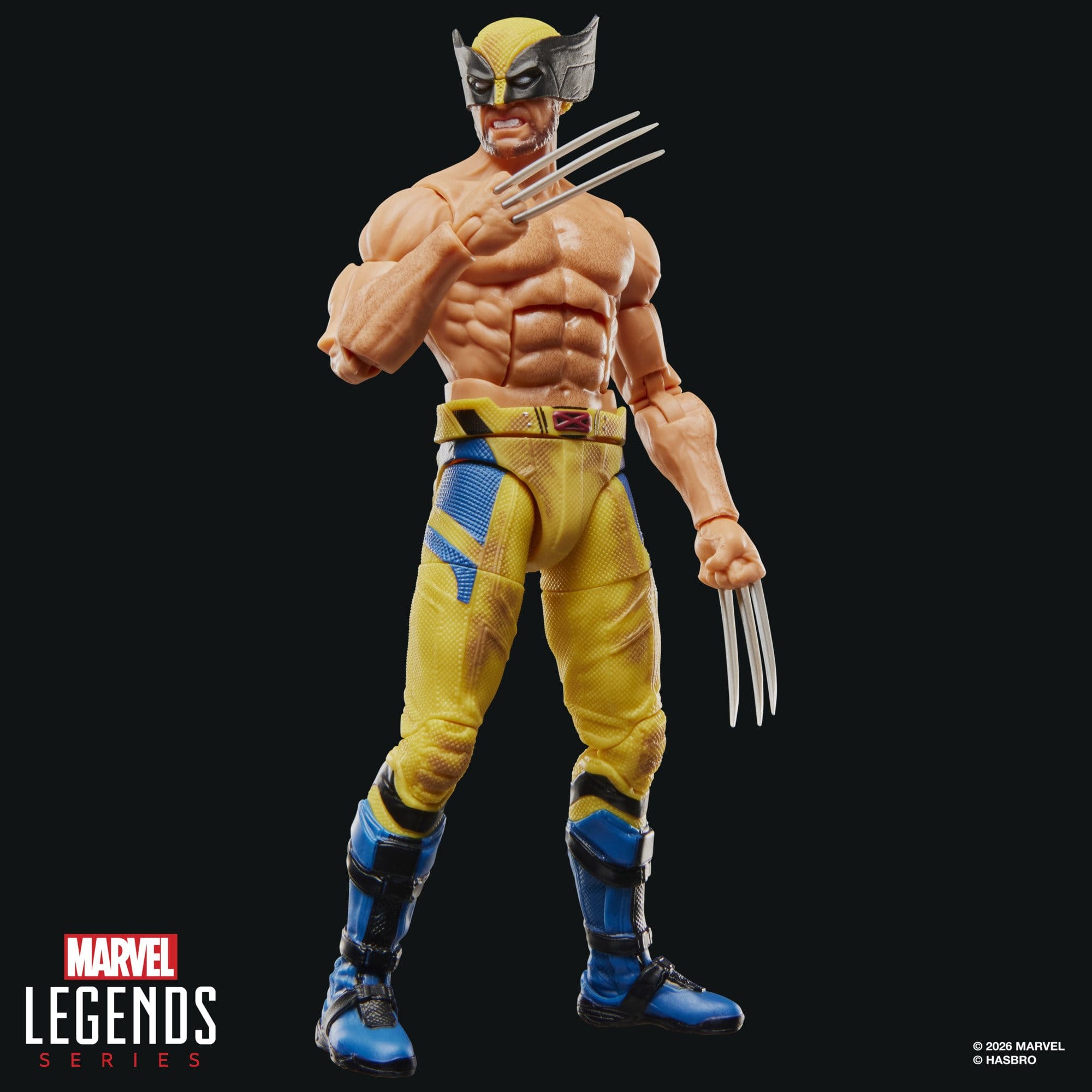 Marvel Legends: Wolverine (Deadpool & Wolverine) (Shirtless)-Actionfiguren-Hasbro-Mighty Underground