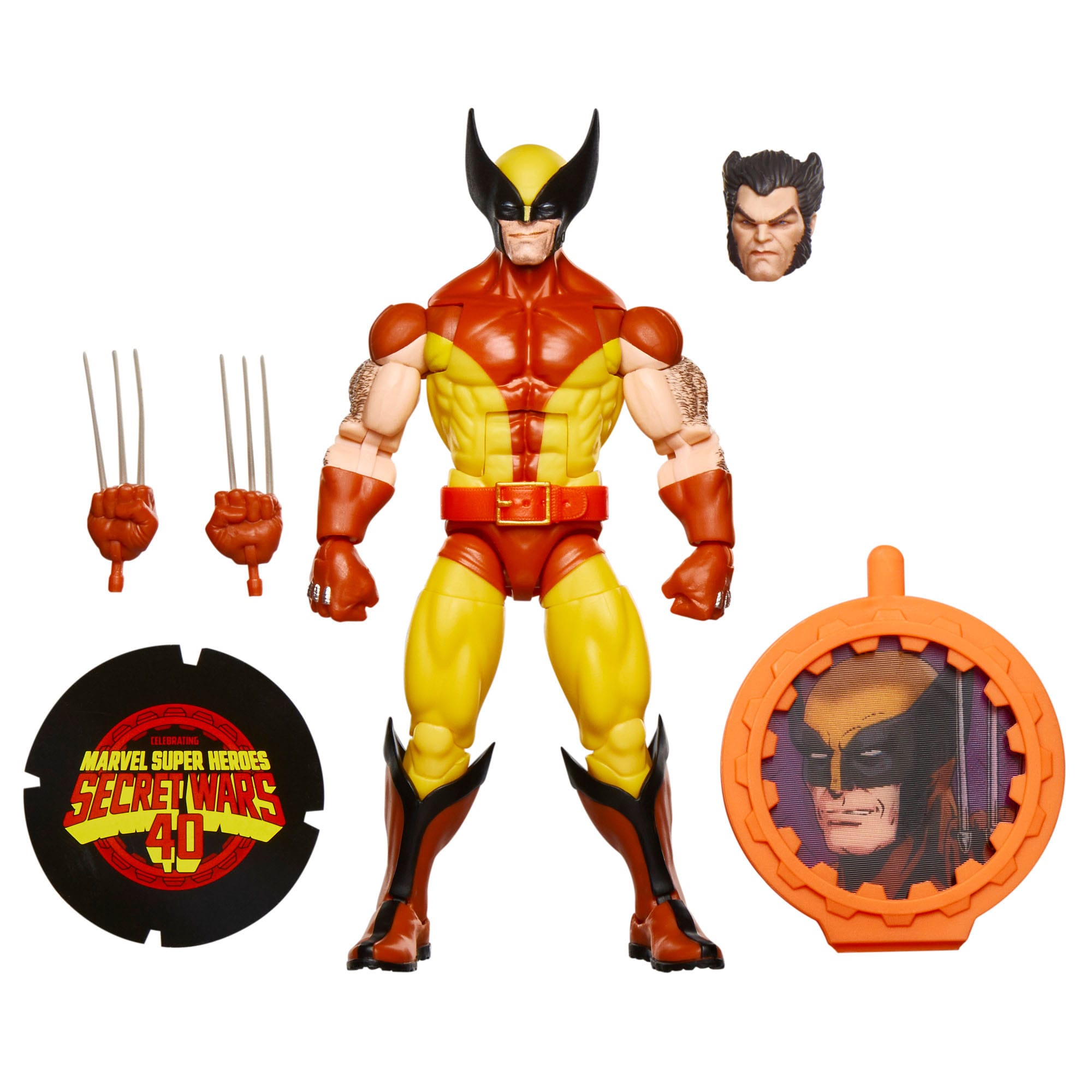 Marvel Legends: Wolverine (Secret Wars, Retro)-Actionfiguren-Hasbro-Mighty Underground