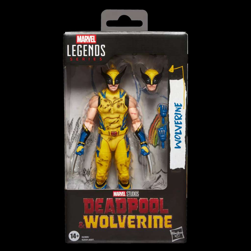 Marvel Legends: Wolverine (Sleeveless) (Deadpool & Wolverine)-Actionfiguren-Hasbro-Mighty Underground