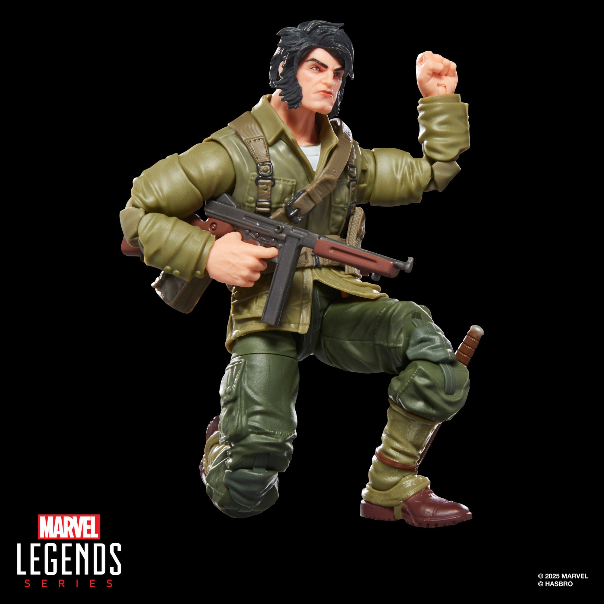 Marvel Legends: Wolverine (WWII Logan)-Actionfiguren-Hasbro-Mighty Underground