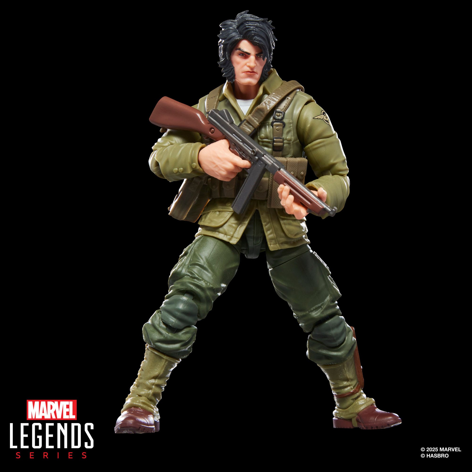 Marvel Legends: Wolverine (WWII Logan)-Actionfiguren-Hasbro-Mighty Underground