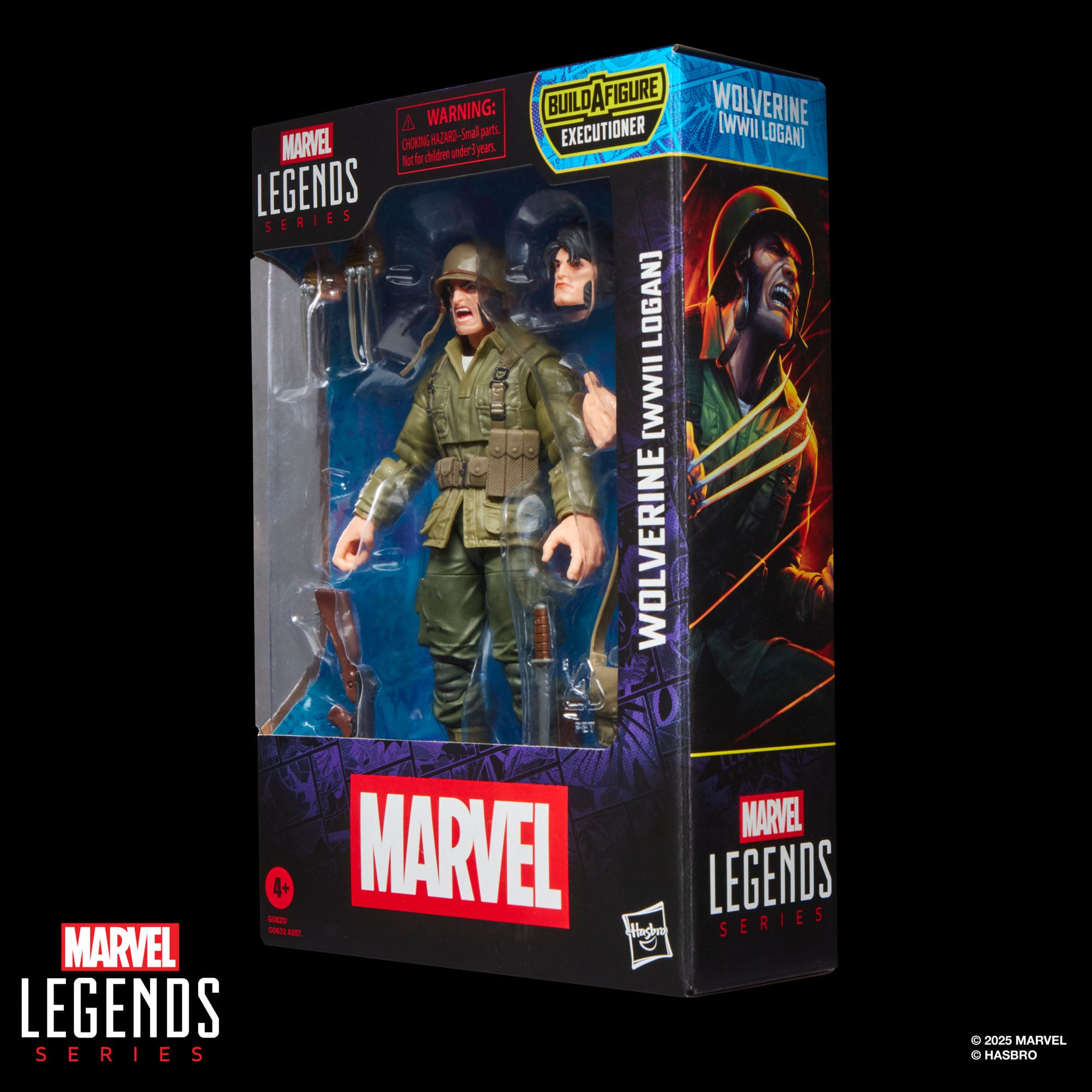 Marvel Legends: Wolverine (WWII Logan)-Actionfiguren-Hasbro-Mighty Underground