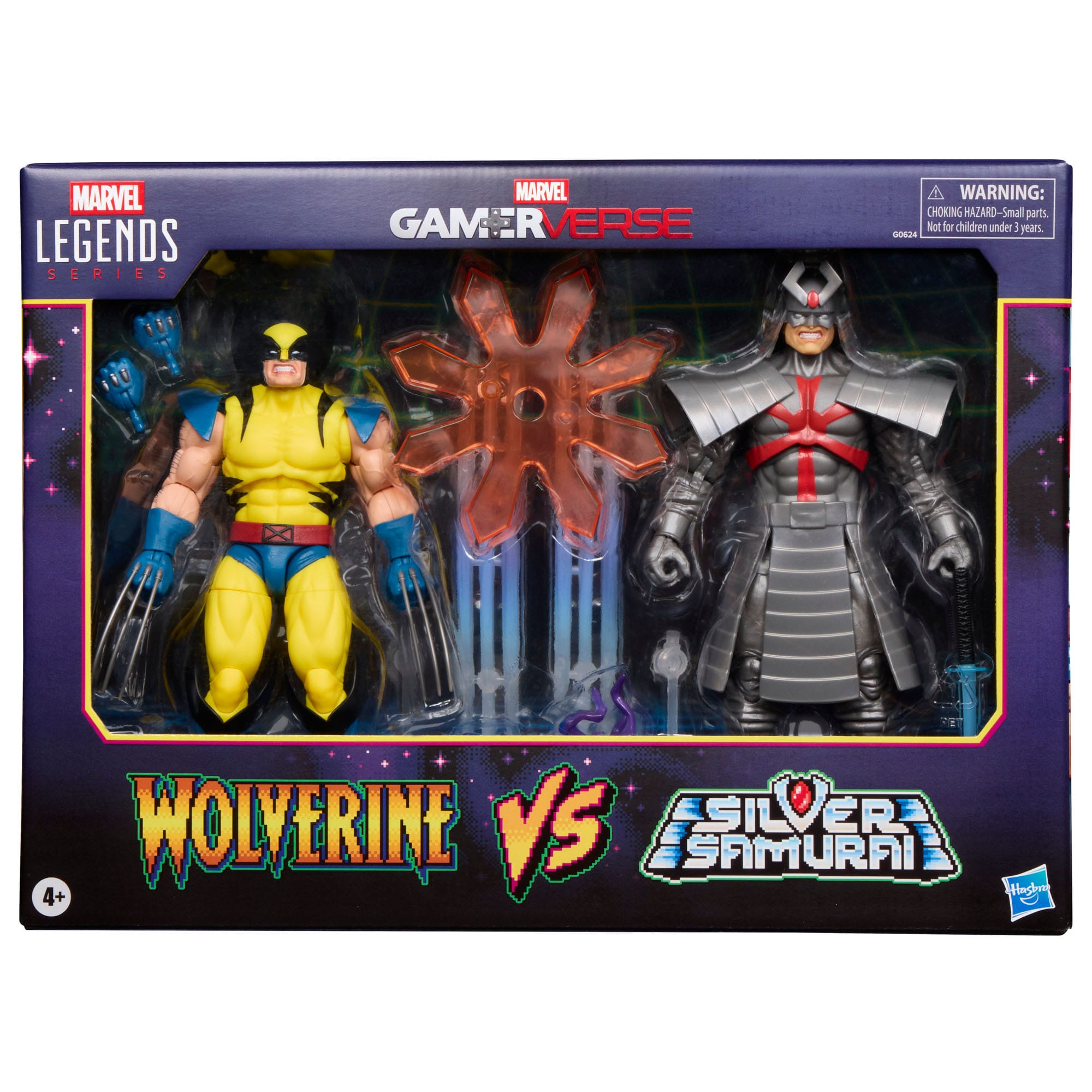 Marvel Legends: Wolverine vs. Silver Samurai (Gamerverse)-Actionfiguren-Hasbro-Mighty Underground