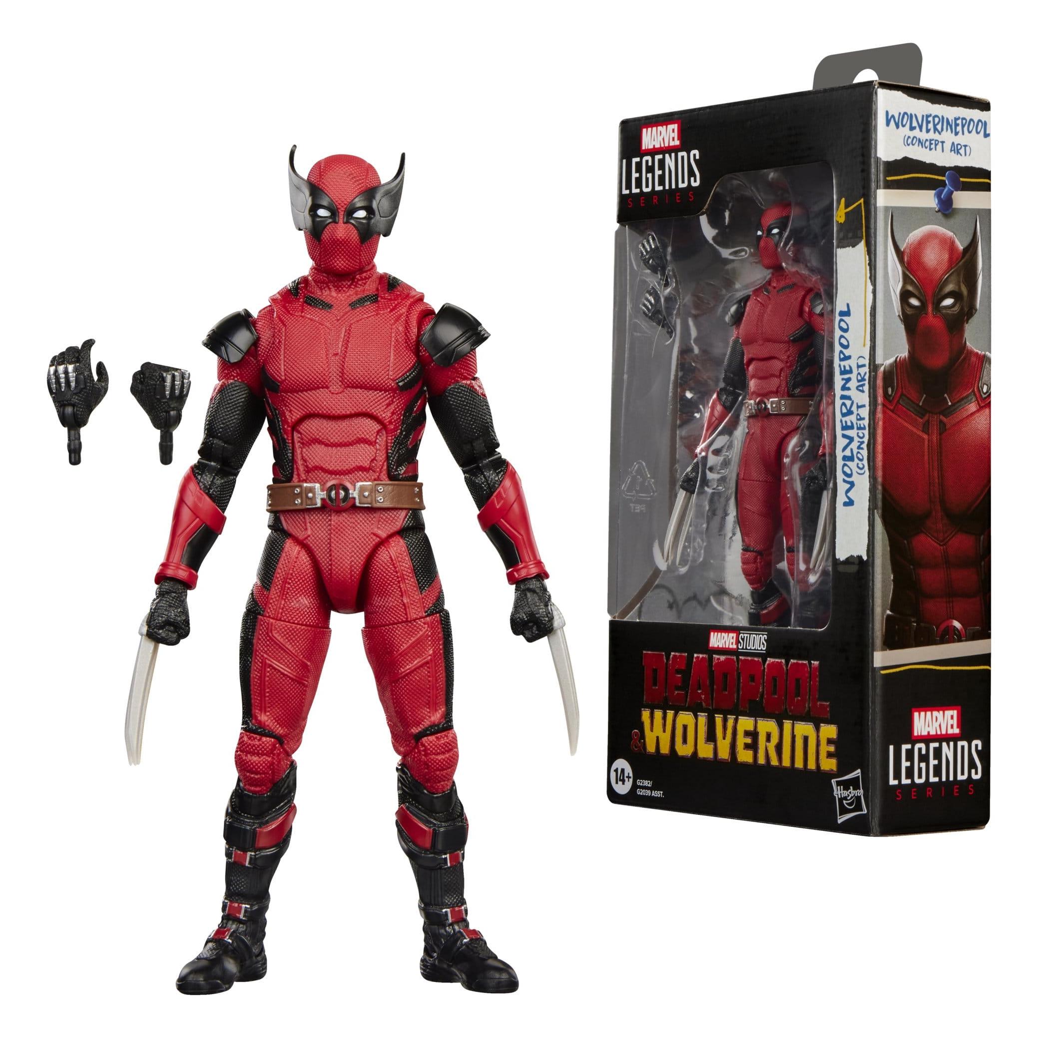 Marvel Legends: Wolverinepool (Concept Art) (Deadpool & Wolverine)-Actionfiguren-Hasbro-Mighty Underground