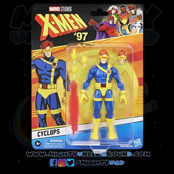 Marvel Legends X-Men '97: Cyclops-Actionfiguren-Hasbro-Mighty Underground