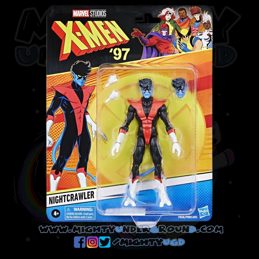 Marvel Legends X-Men '97: NIGHTCRAWLER-Actionfiguren-Hasbro-Mighty Underground