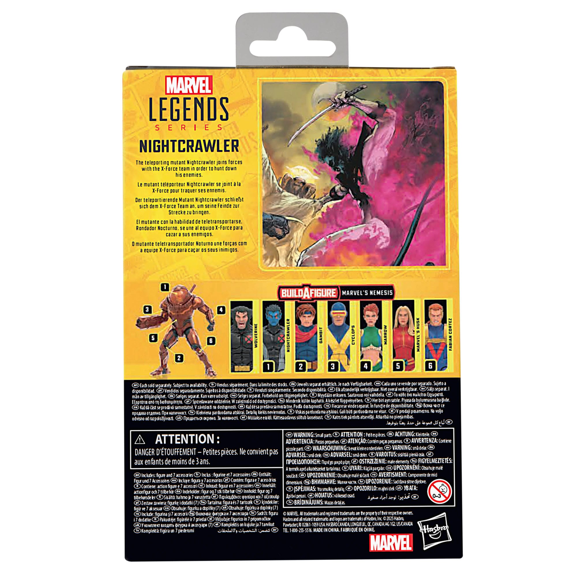 Marvel Legends: X-Men - Marvel's Nemesis BAF Wave-Actionfiguren-Hasbro-Mighty Underground