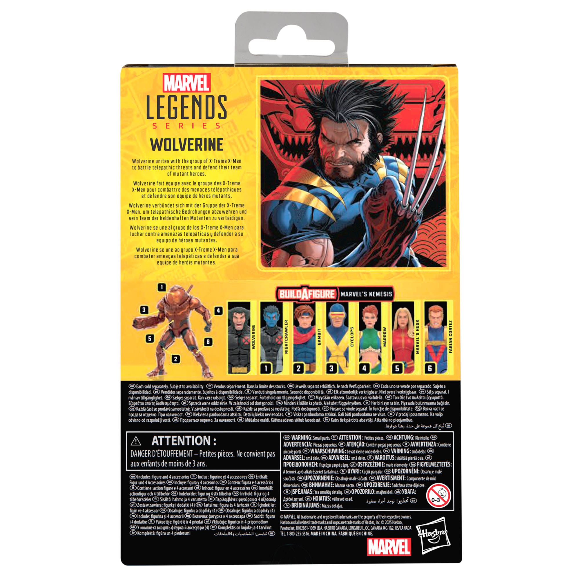 Marvel Legends: X-Men Wolverine-Actionfiguren-Hasbro-Mighty Underground