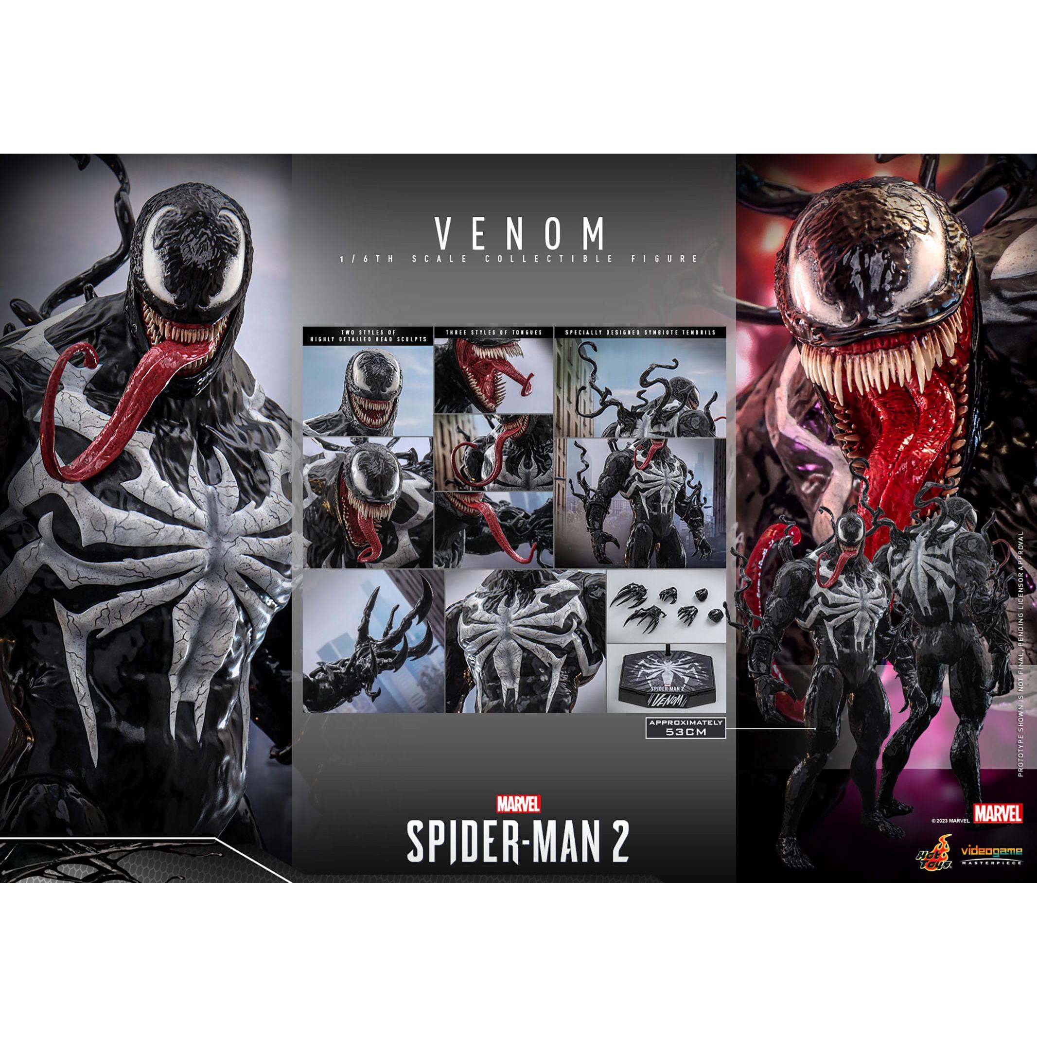 Marvel: Venom (Spider-Man 2 Videogame) 1/6-Actionfiguren-Hot Toys-Mighty Underground