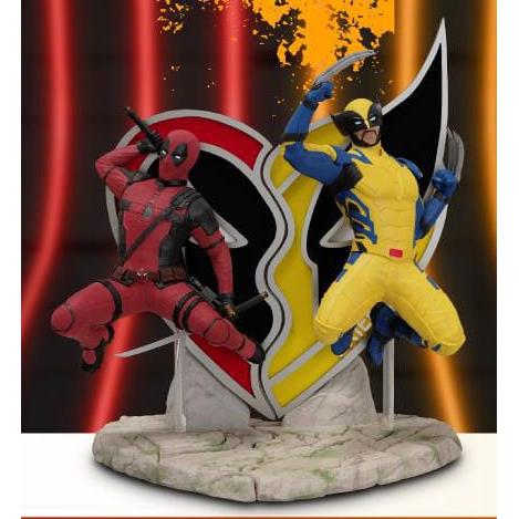 Marvel: Wolverine & Deadpool - 3 D-Stage Diorama - 2-er Bundle-Diorama-Beast Kingdom-Mighty Underground