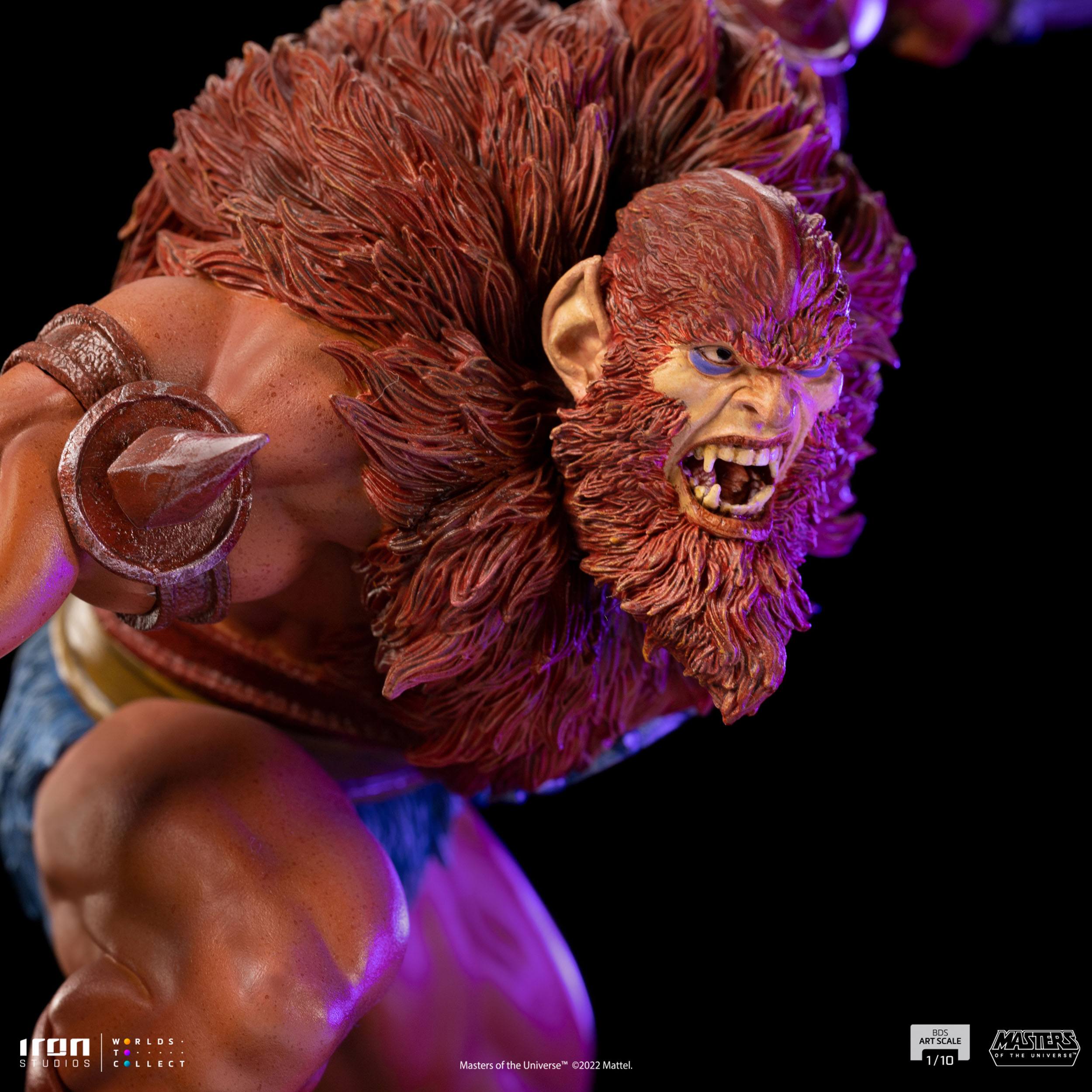 Masters of the Universe: Beast Man - 1/10 Statue-Statue-Iron Studios-Mighty Underground