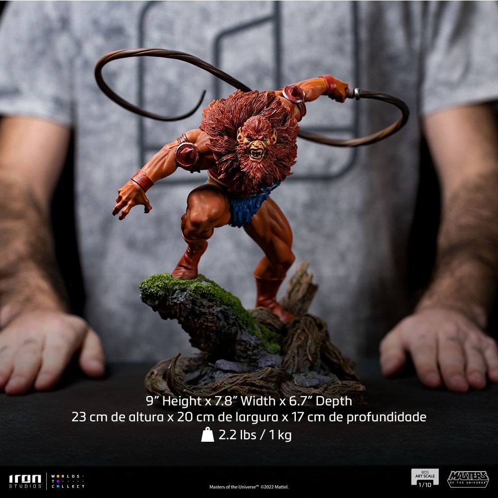 Masters of the Universe: Beast Man - 1/10 Statue-Statue-Iron Studios-Mighty Underground