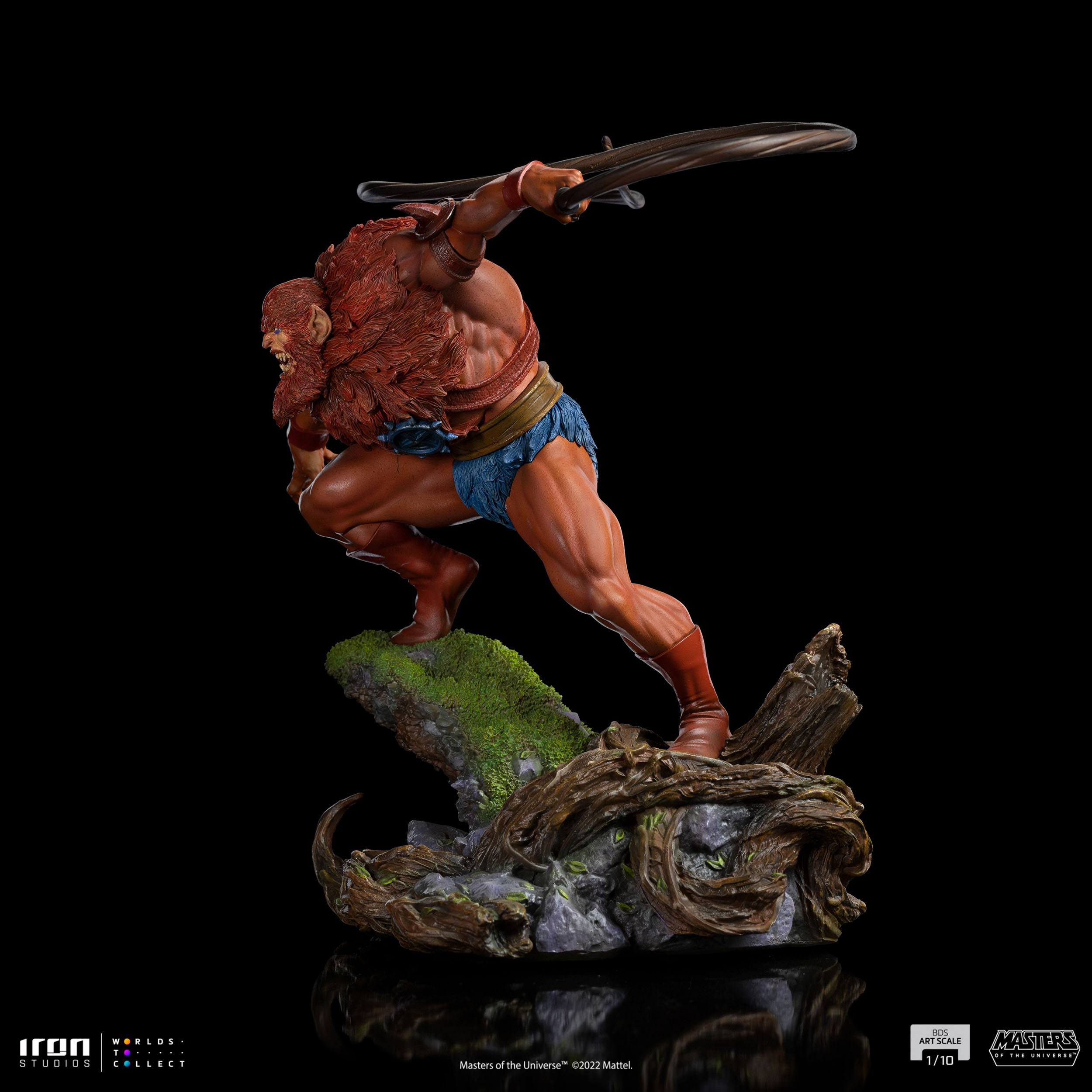 Masters of the Universe: Beast Man - 1/10 Statue-Statue-Iron Studios-Mighty Underground