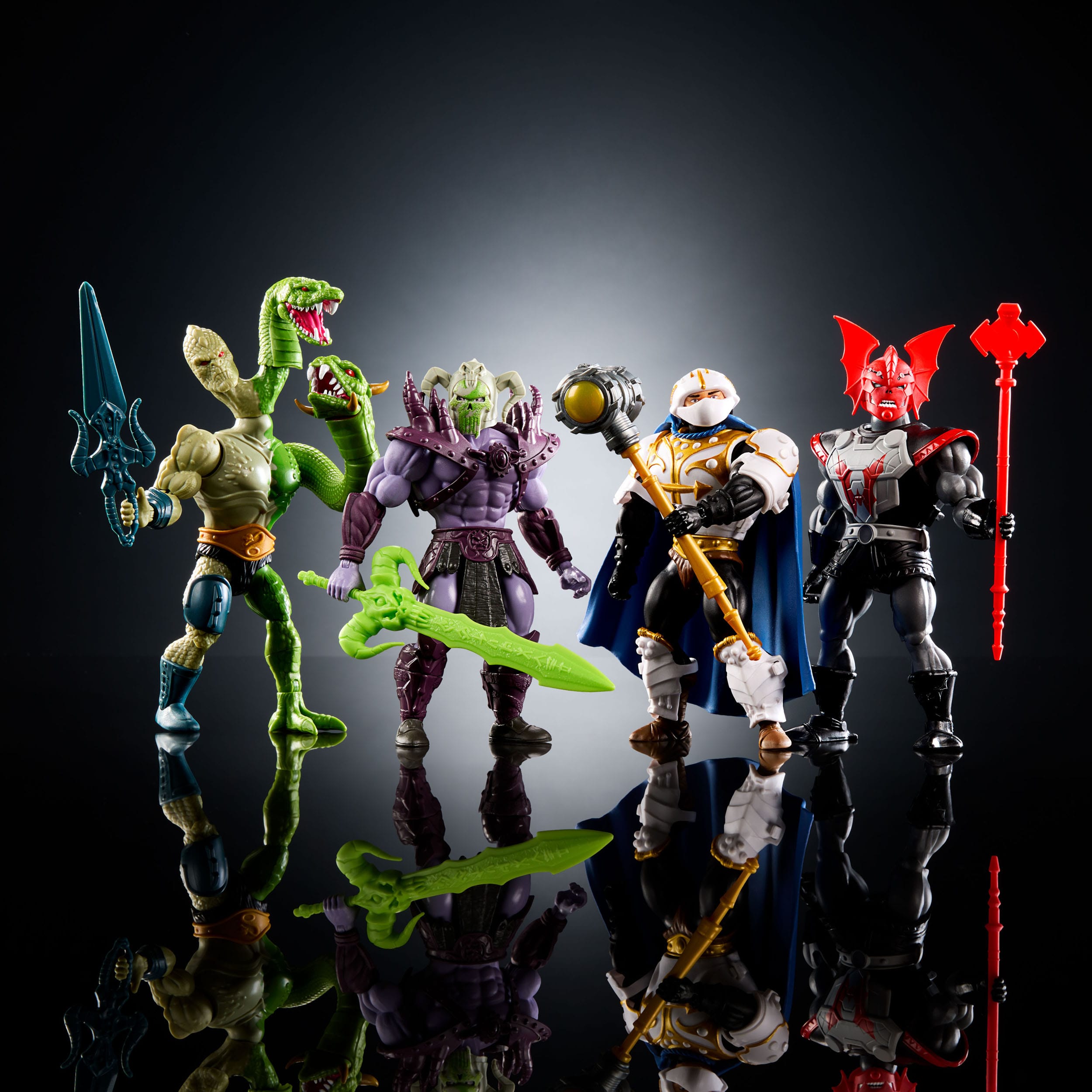 Masters of the Universe Origins: Battle for Eternia - 4-Pack-Actionfiguren-Mattel-Mighty Underground