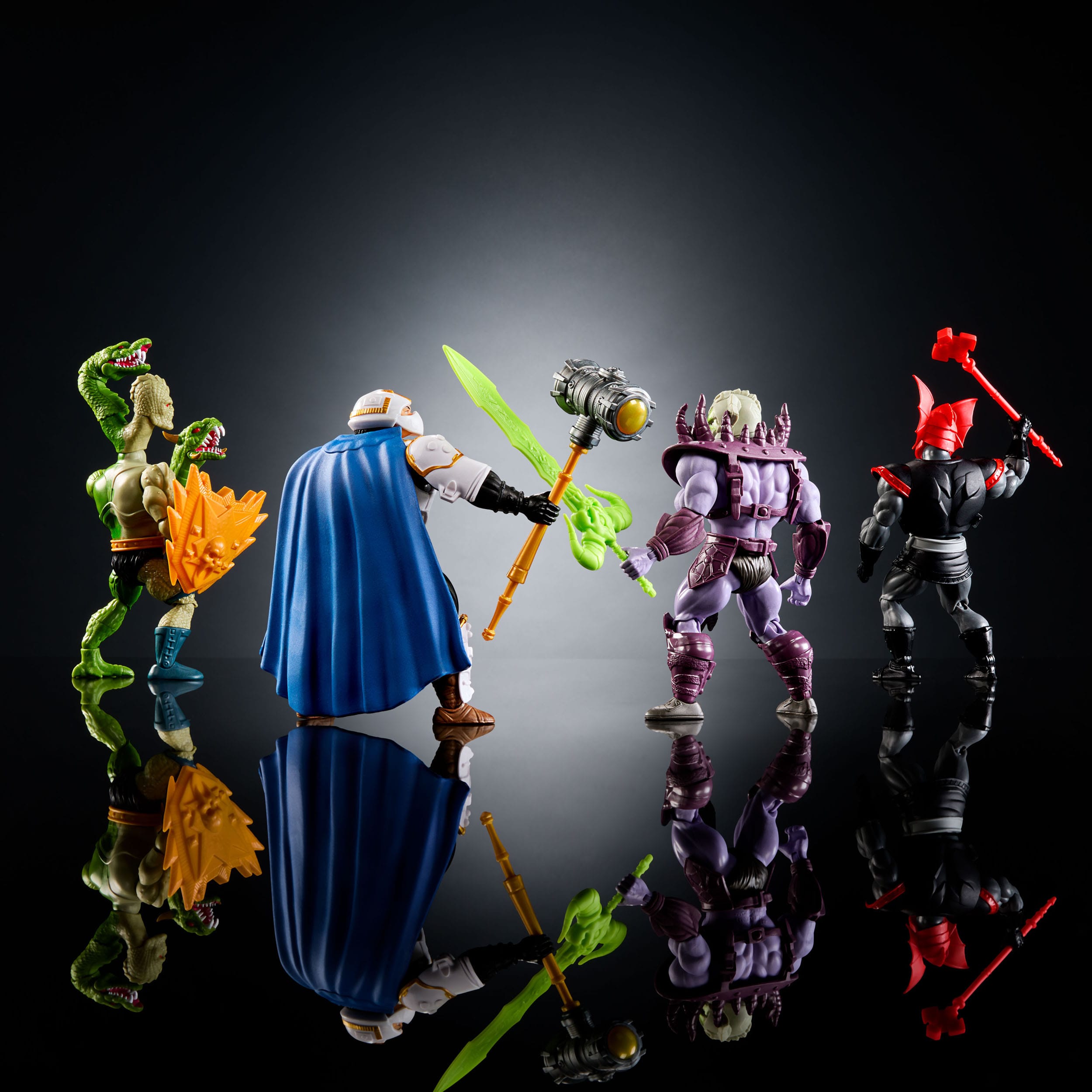 Masters of the Universe Origins: Battle for Eternia - 4-Pack-Actionfiguren-Mattel-Mighty Underground