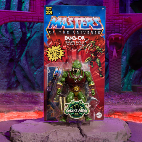 Masters of the Universe Origins: Fang-Or (Exclusive, US-Karte)-Actionfiguren-Mattel-Mighty Underground