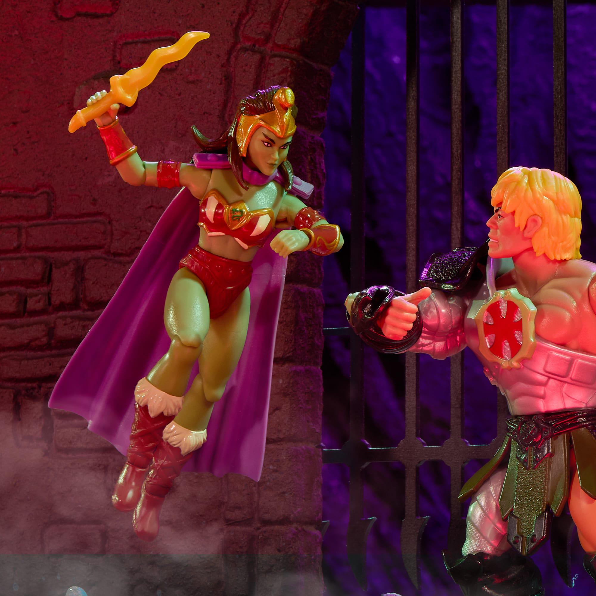 Masters of the Universe Origins: Lady Slither (Exclusive, US-Karte)-Actionfiguren-Mattel-Mighty Underground