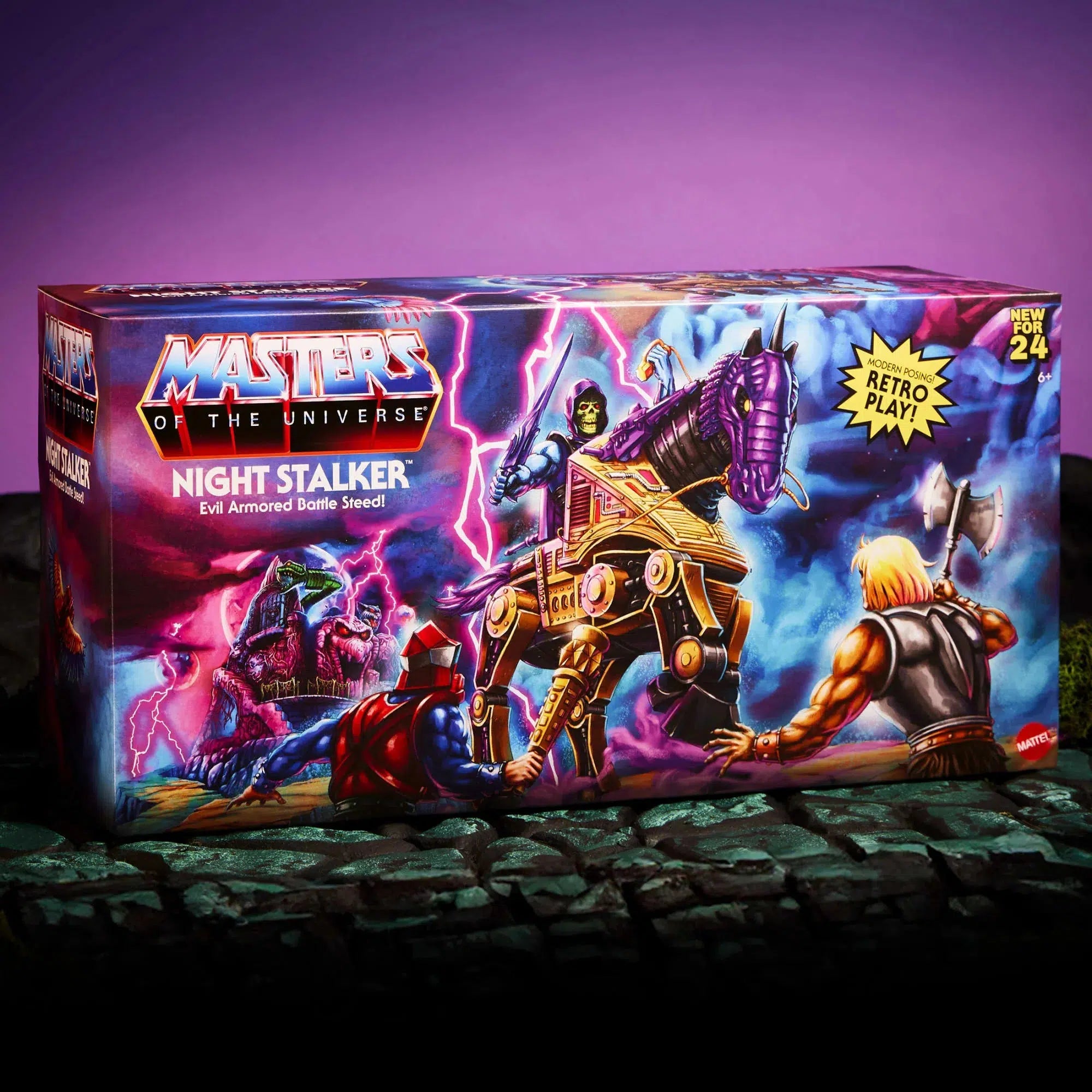 Masters of the Universe Origins: Night Stalker (Exclusive, US-Karte)-Actionfiguren-Mattel-Mighty Underground