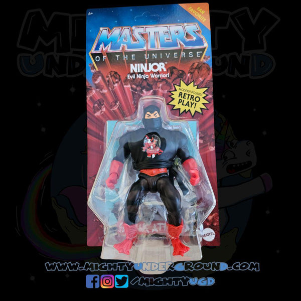 Masters of the Universe Origins: Ninjor (Fan Favorite US-Karte)-Actionfiguren-Mattel-Mighty Underground