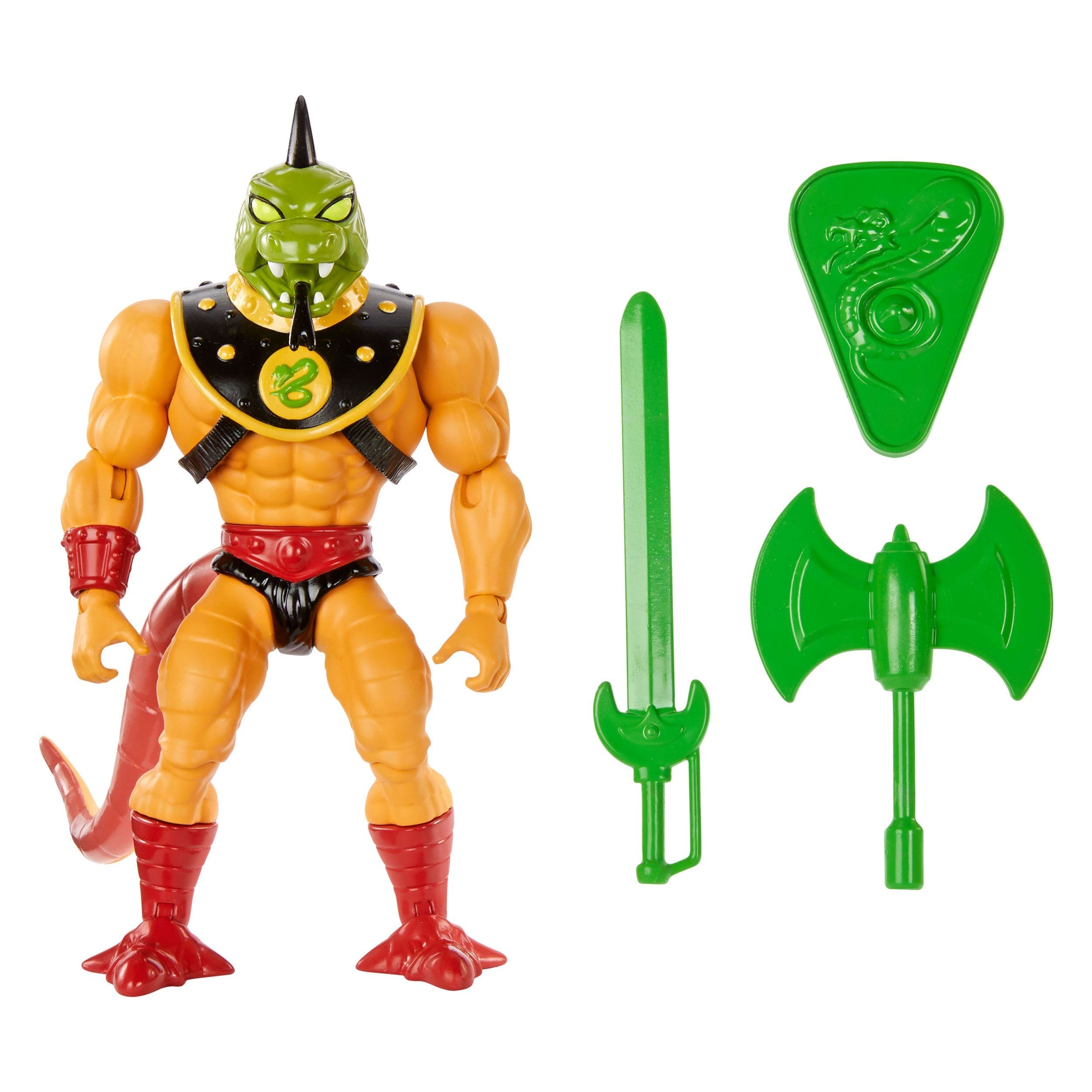 Masters of the Universe Origins: Reptilax-Actionfiguren-Mattel-Mighty Underground