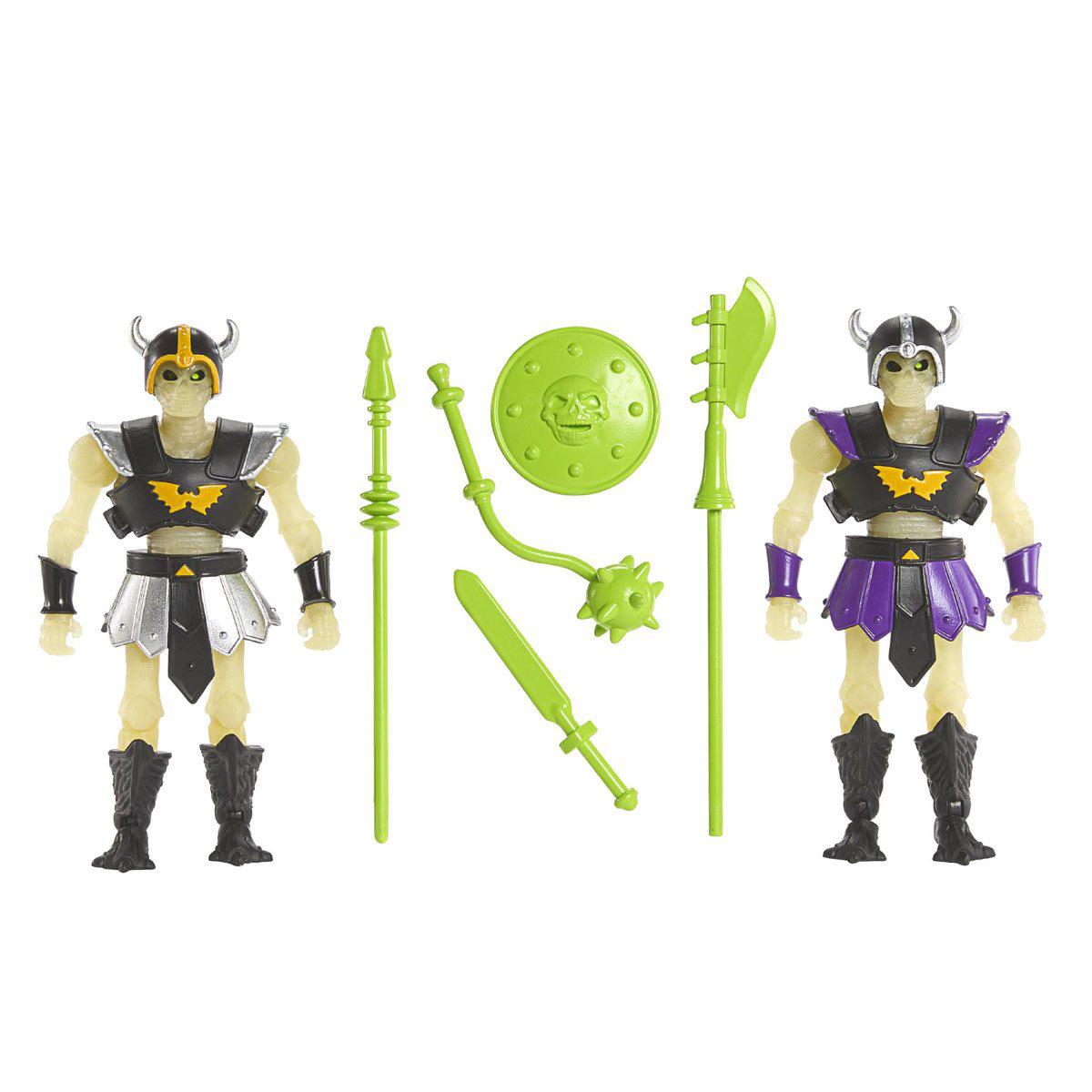 Masters of the Universe Origins: Skeleton Warrior 2-Pack (Exclusive, US-Karte)-Actionfiguren-Mattel-Mighty Underground