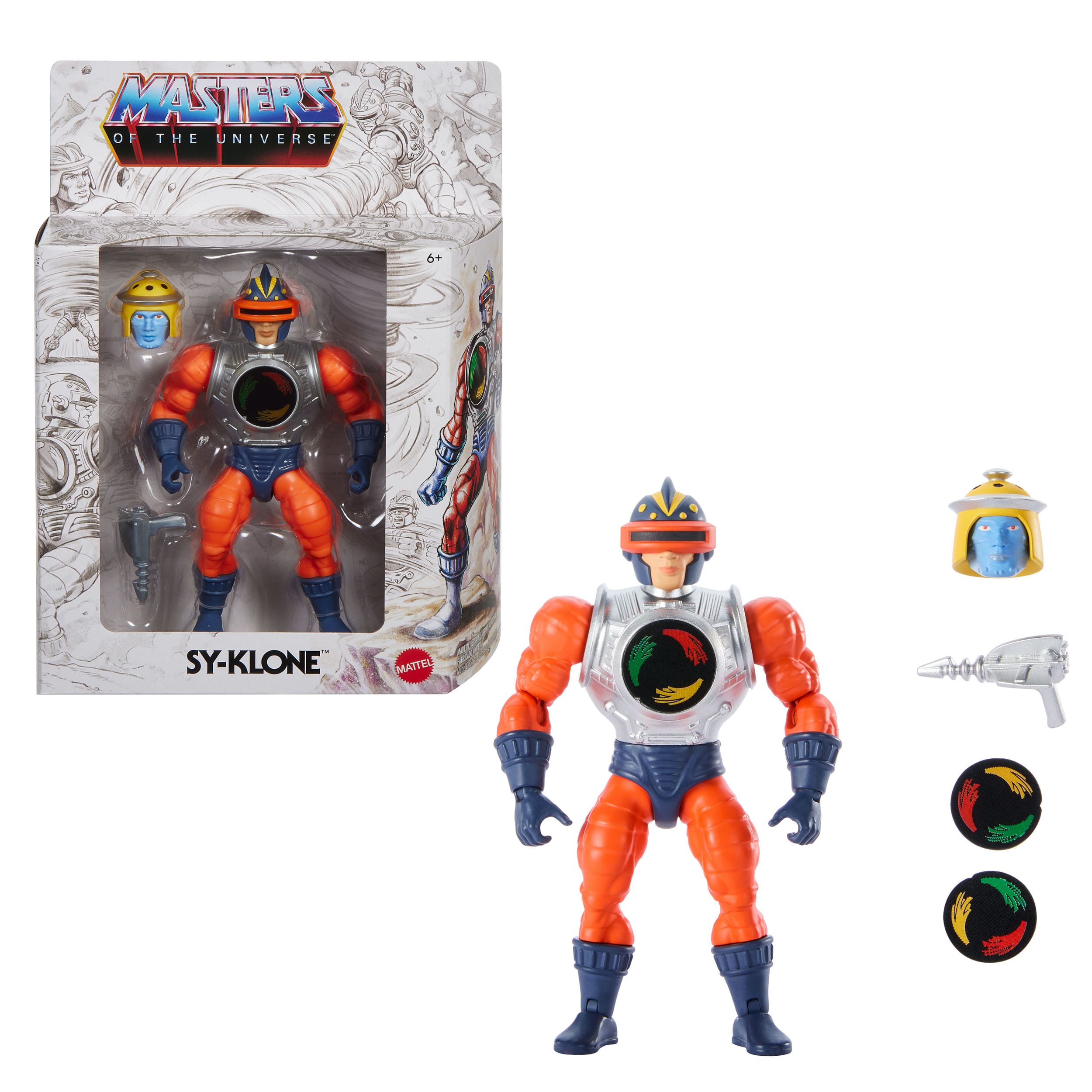 Masters of the Universe Origins: Sy-Klone (Sketchbook Series)-Actionfiguren-Mattel-Mighty Underground