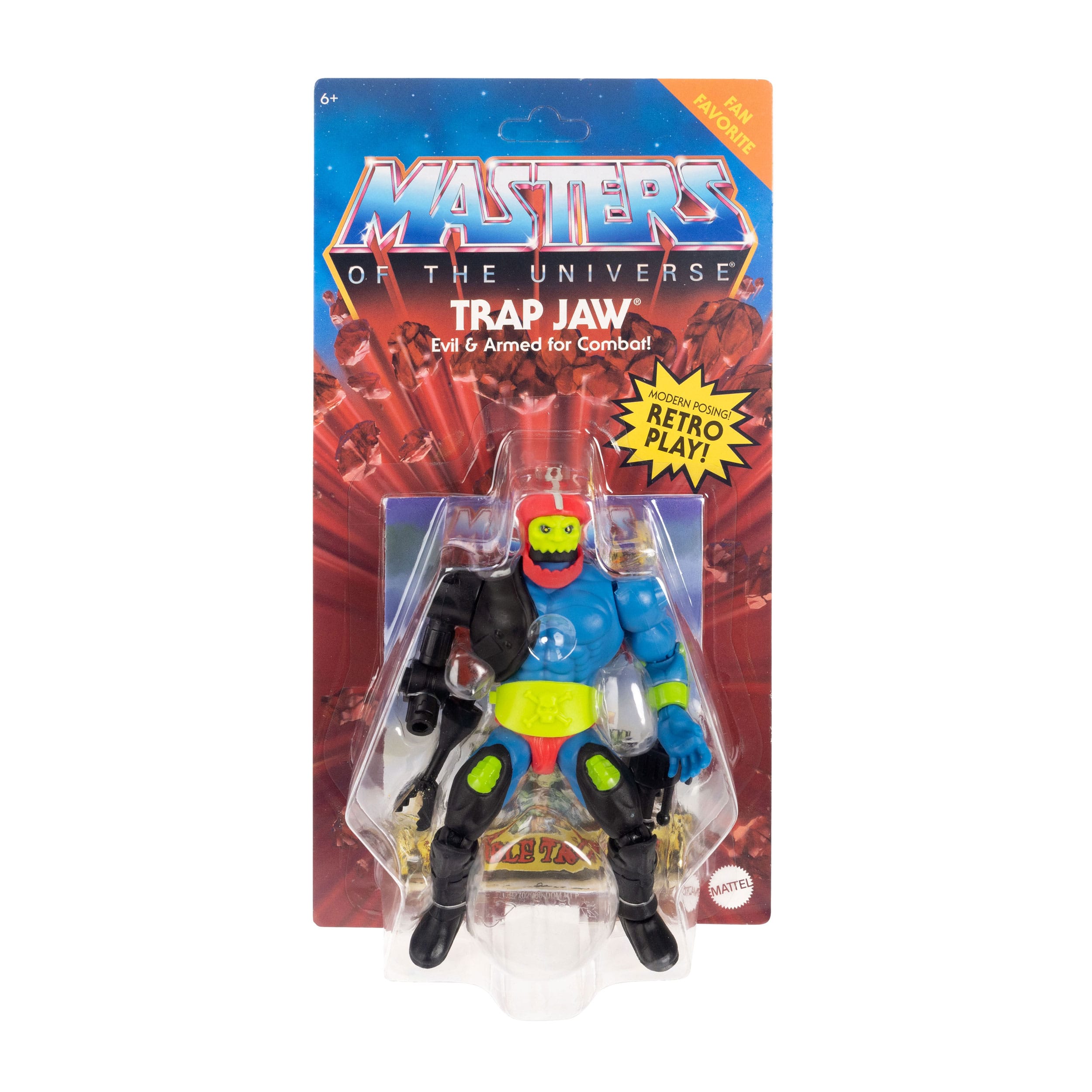 Masters of the Universe Origins: Trap Jaw (FF)-Actionfiguren-Mattel-Mighty Underground