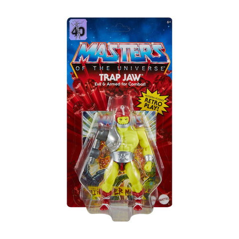 Masters of the Universe Origins: Trap Jaw (Mini Comic, US-Karte)-Actionfiguren-Mattel-Mighty Underground