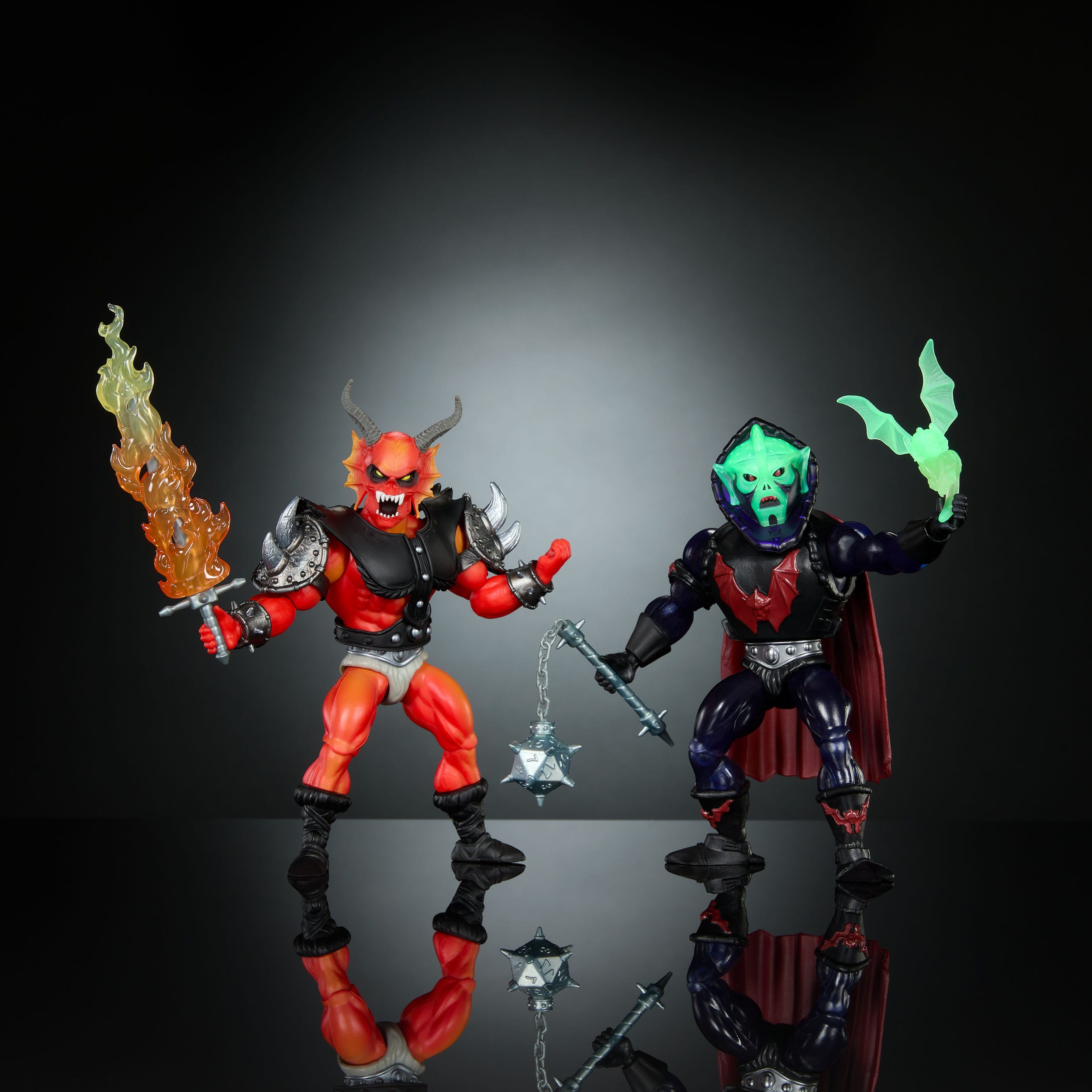 Masters of the Universe x Stranger Things Origins: Hordak & Hellfire-Man - 2-Pack-Actionfiguren-Mattel-Mighty Underground