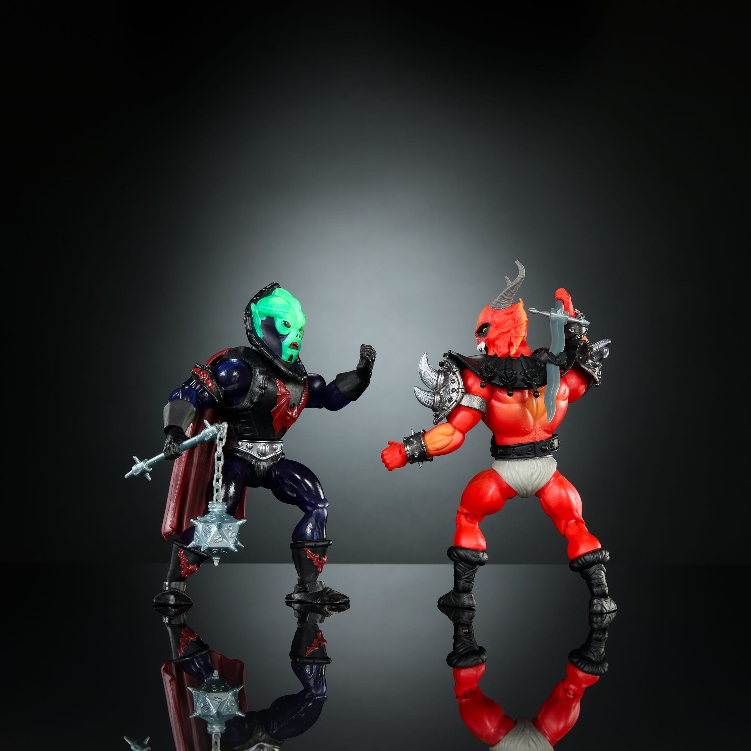 Masters of the Universe x Stranger Things Origins: Hordak & Hellfire-Man - 2-Pack-Actionfiguren-Mattel-Mighty Underground