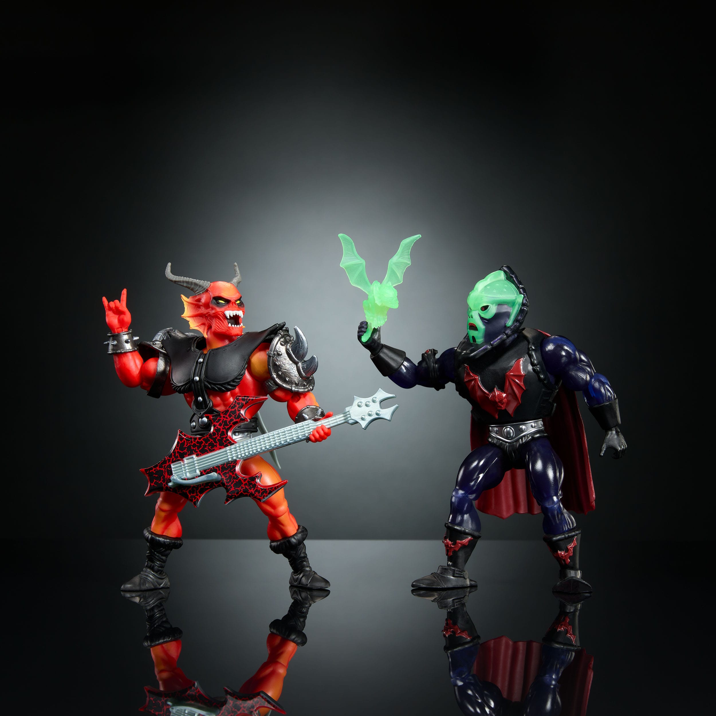 Masters of the Universe x Stranger Things Origins: Hordak & Hellfire-Man - 2-Pack-Actionfiguren-Mattel-Mighty Underground
