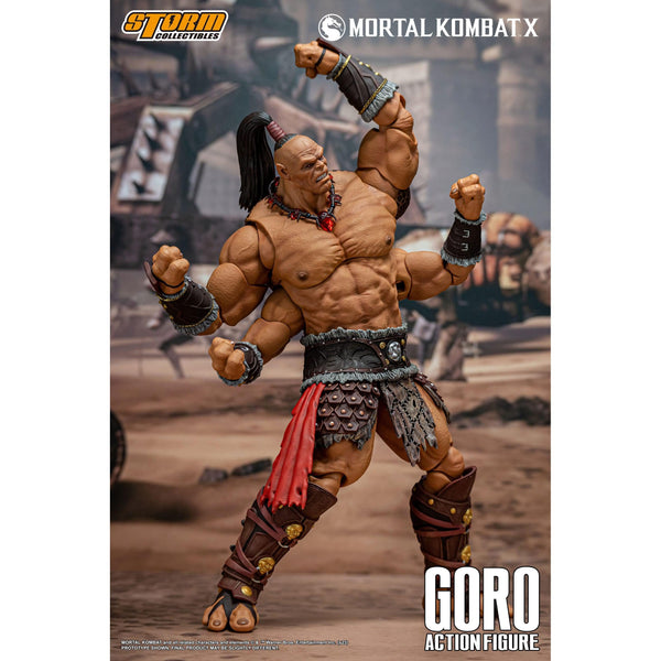 Mortal Kombat: Goro 1/12-Actionfiguren-Storm Collectibles-Mighty Underground
