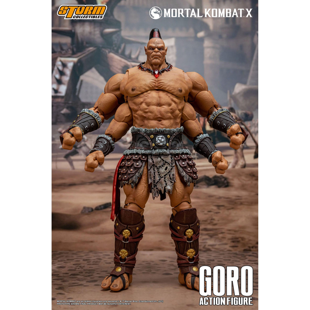 Mortal Kombat: Goro 1/12-Actionfiguren-Storm Collectibles-Mighty Underground